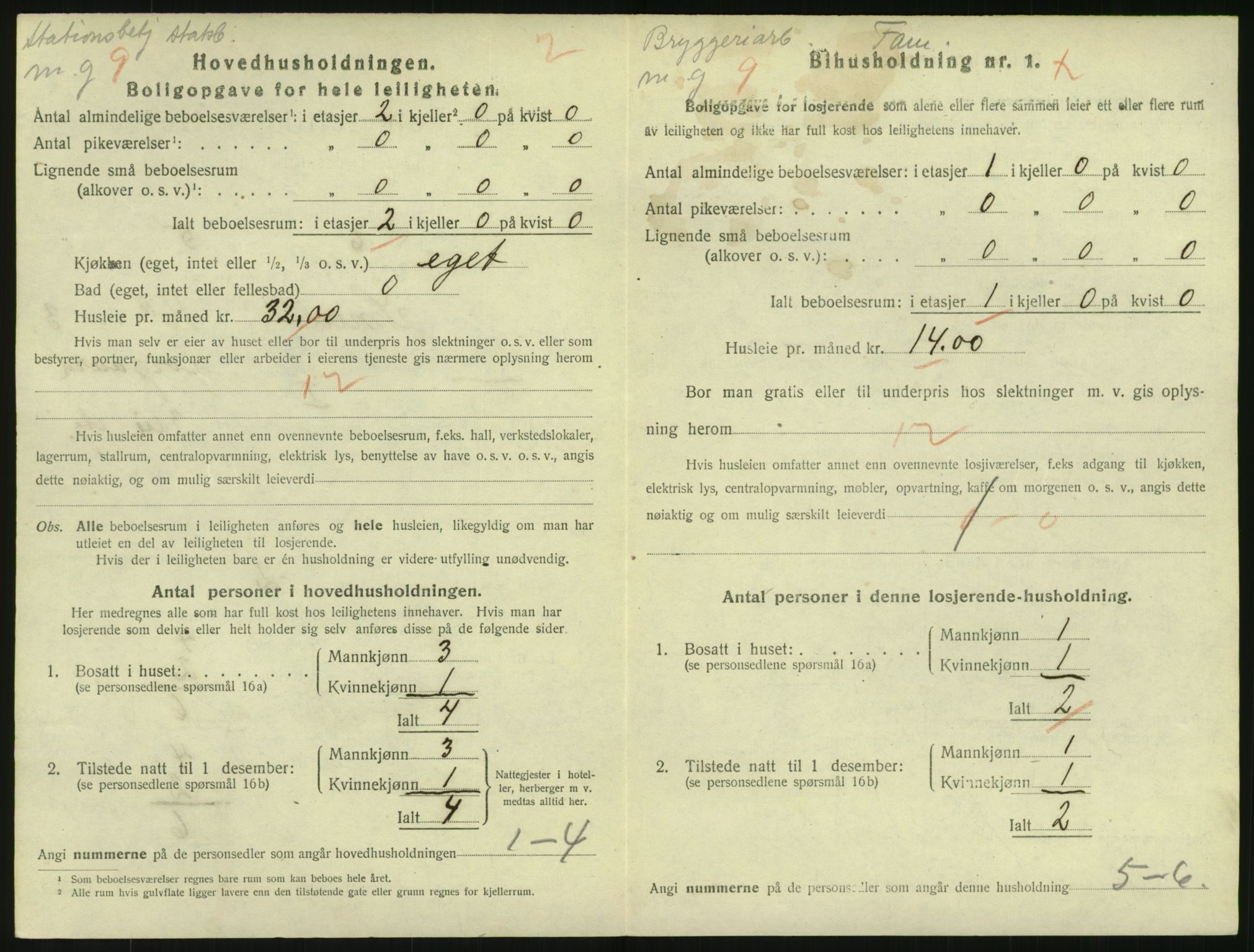 SAO, 1920 census for Kristiania, 1920, p. 97796