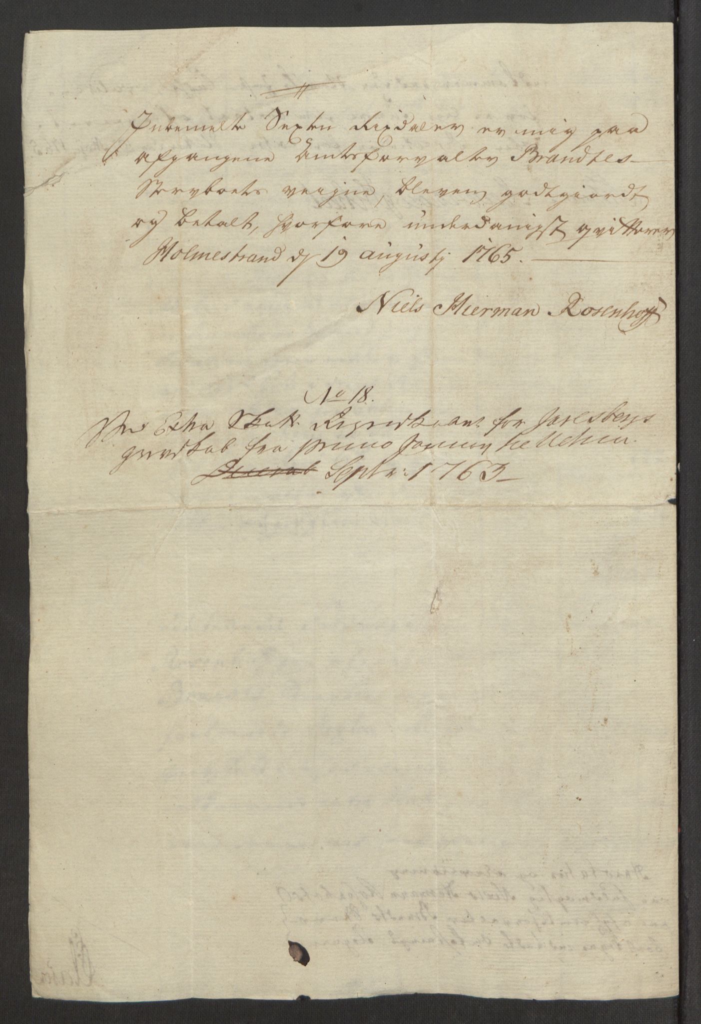 Rentekammeret inntil 1814, Reviderte regnskaper, Fogderegnskap, AV/RA-EA-4092/R32/L1960: Ekstraskatten Jarlsberg grevskap, 1762-1772, p. 43