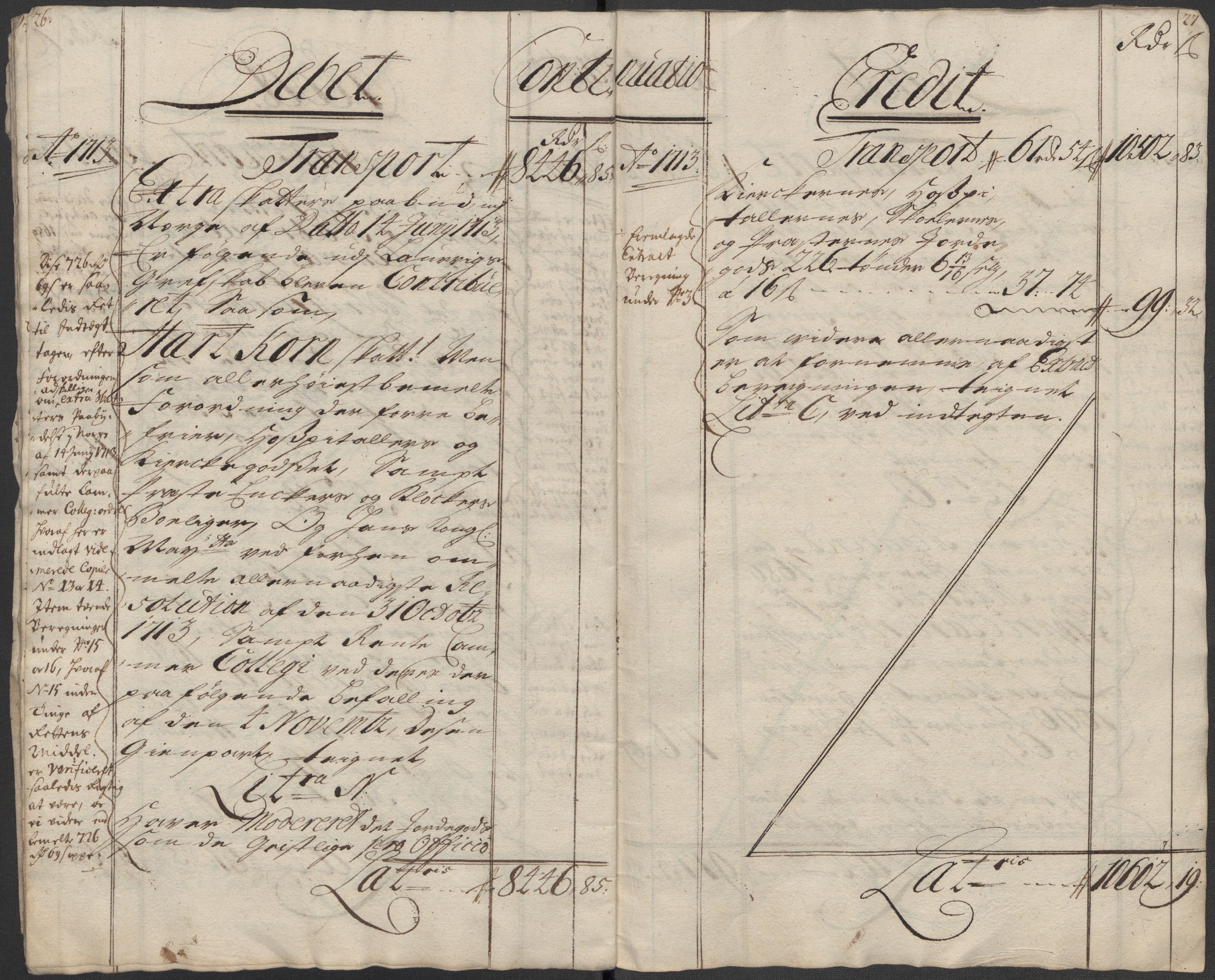 Rentekammeret inntil 1814, Reviderte regnskaper, Fogderegnskap, AV/RA-EA-4092/R33/L1985: Fogderegnskap Larvik grevskap, 1713, p. 16