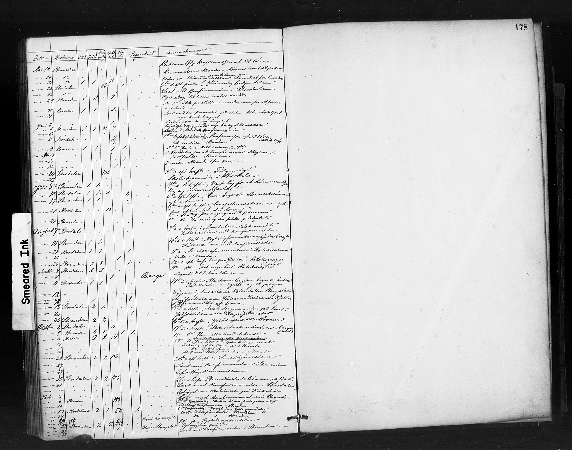 Ministerialprotokoller, klokkerbøker og fødselsregistre - Møre og Romsdal, AV/SAT-A-1454/520/L0283: Parish register (official) no. 520A12, 1882-1898, p. 178