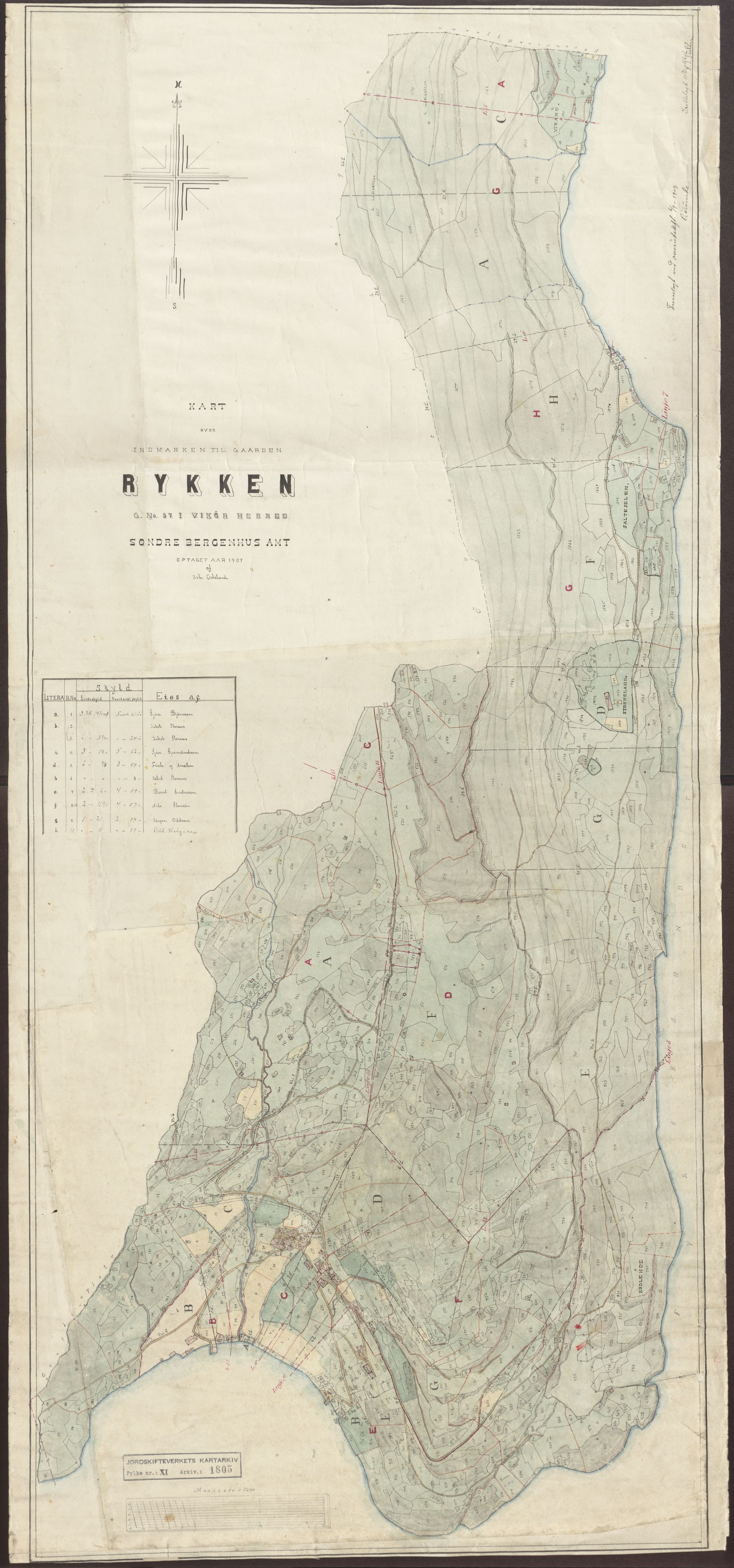 Jordskifteverkets kartarkiv, RA/S-3929/T, 1859-1988, p. 1969