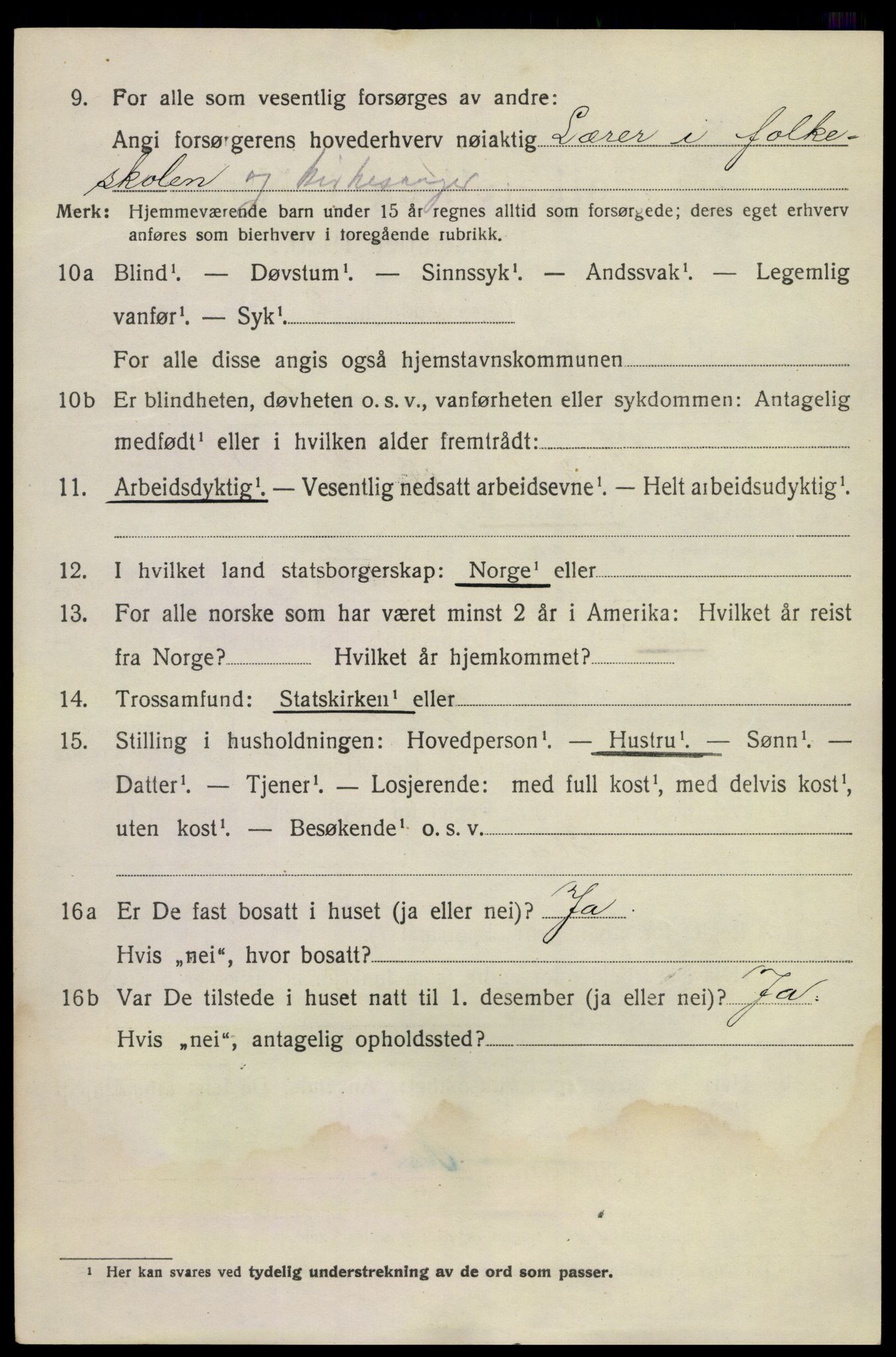 SAKO, 1920 census for Rollag, 1920, p. 2495