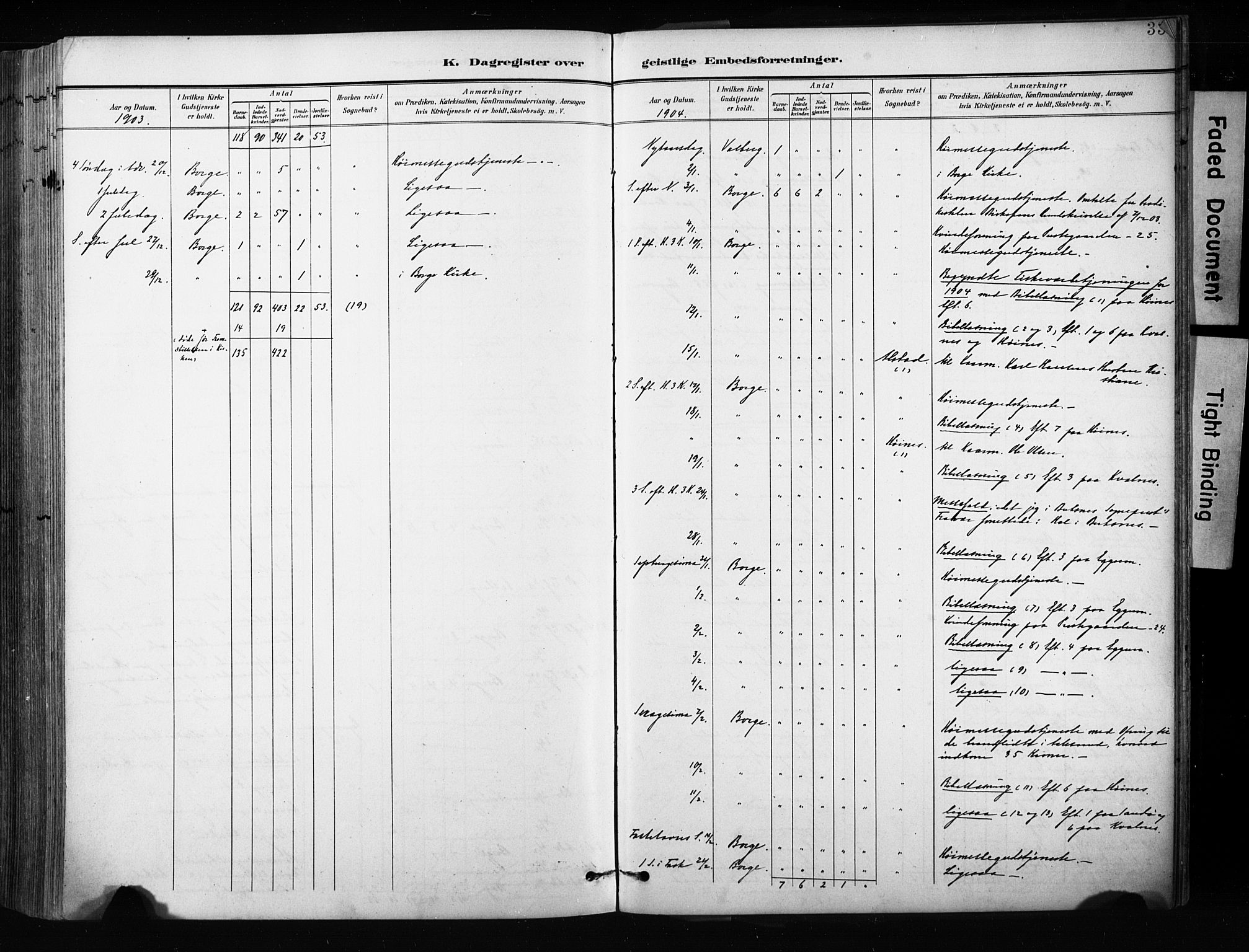 Ministerialprotokoller, klokkerbøker og fødselsregistre - Nordland, AV/SAT-A-1459/880/L1134: Parish register (official) no. 880A08, 1899-1908, p. 339