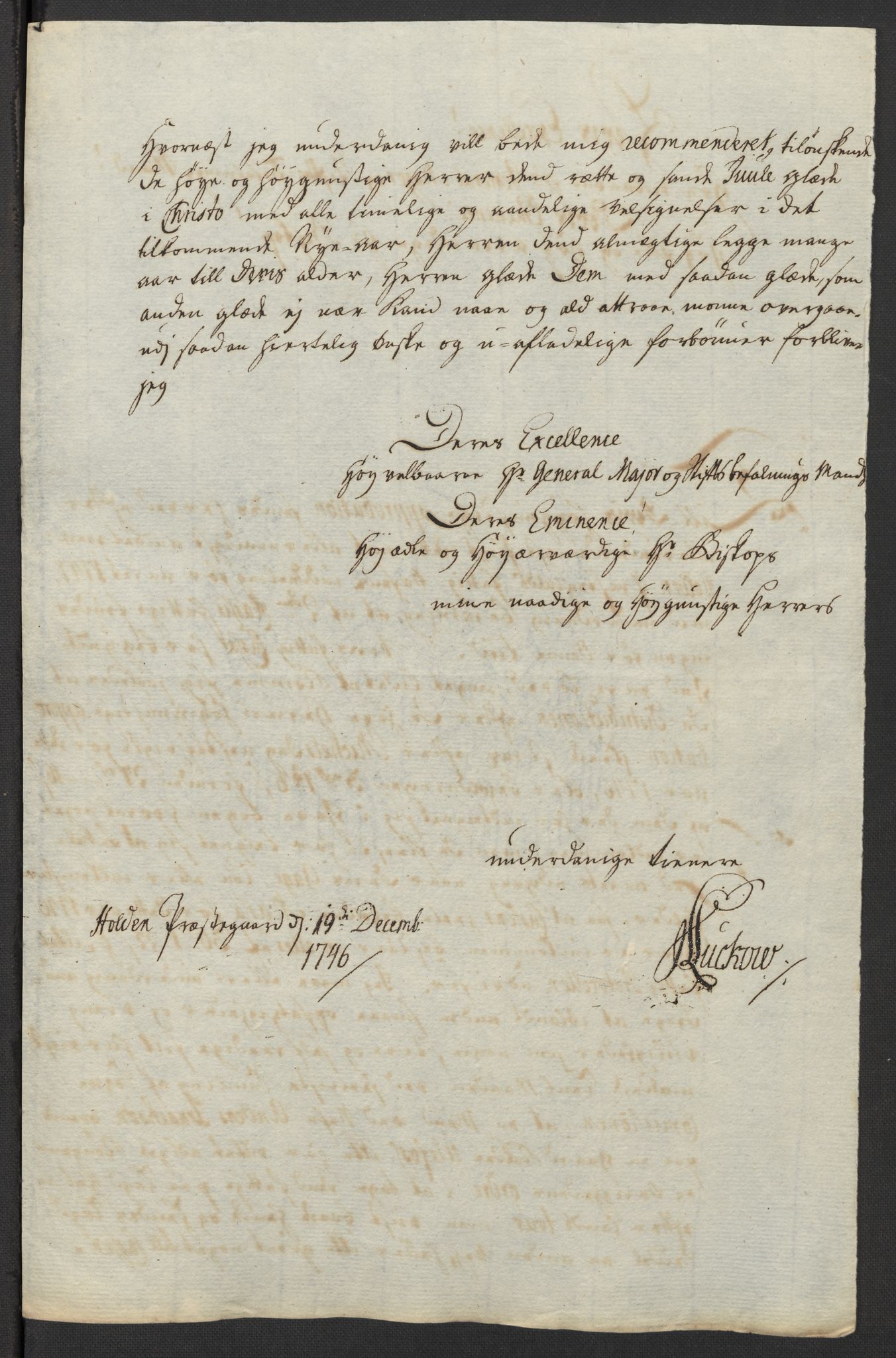 Kristiania tukthus, SAO/A-10644/A/Ad/Adb/L0011: Innkomne skriv, rapporter og regnskap, 1742-1783, p. 357