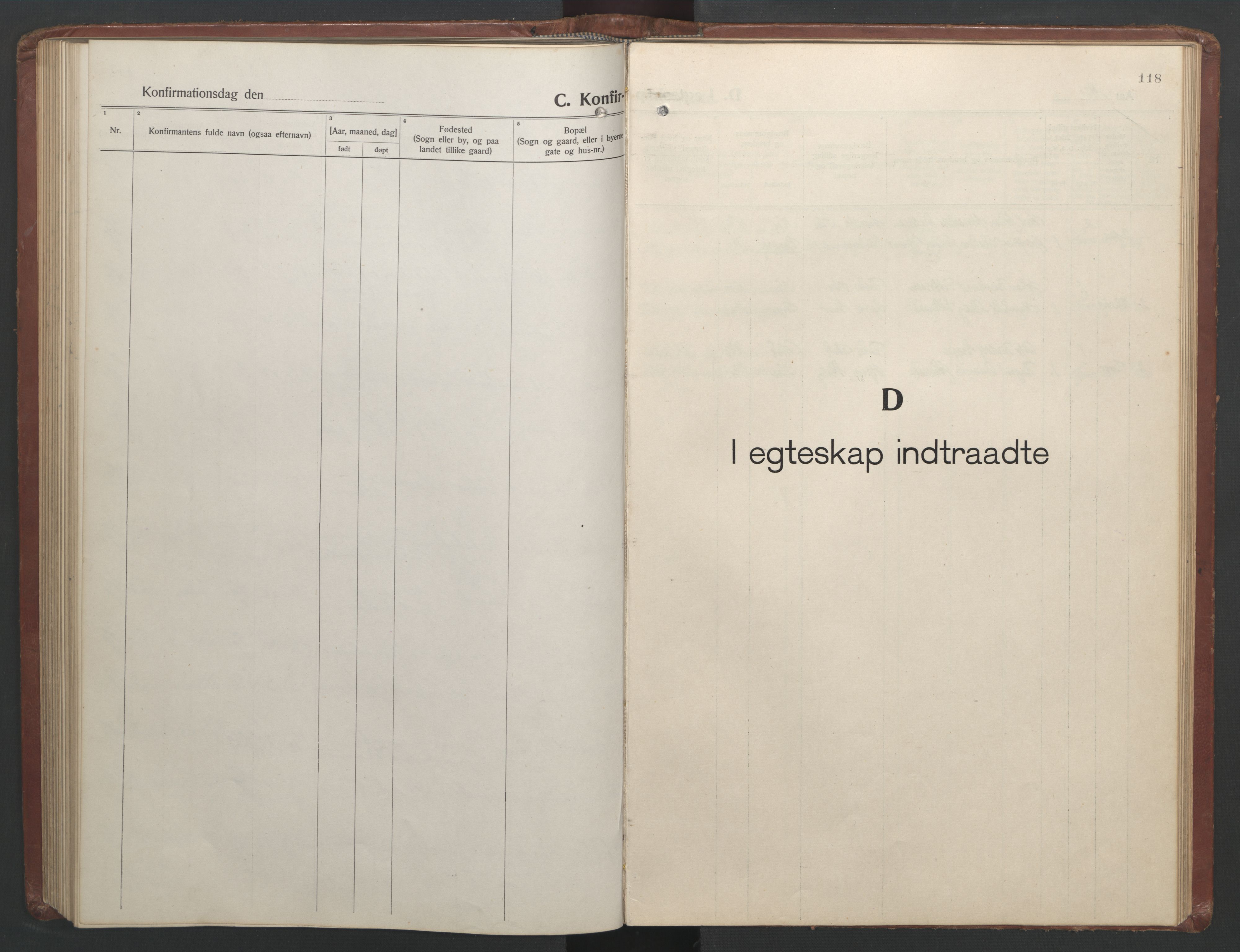 Ministerialprotokoller, klokkerbøker og fødselsregistre - Nordland, AV/SAT-A-1459/808/L0132: Parish register (copy) no. 808C03, 1920-1946, p. 118