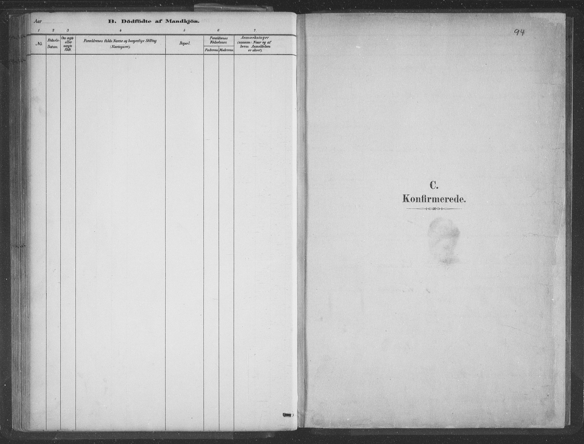 Ulvik sokneprestembete, SAB/A-78801/H/Hab: Parish register (copy) no. A 3, 1883-1908, p. 94