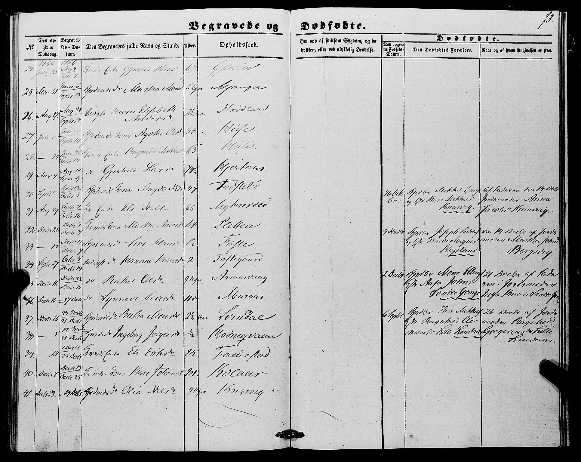 Lindås Sokneprestembete, AV/SAB-A-76701/H/Haa/Haaa/L0015: Parish register (official) no. A 15, 1848-1862, p. 73