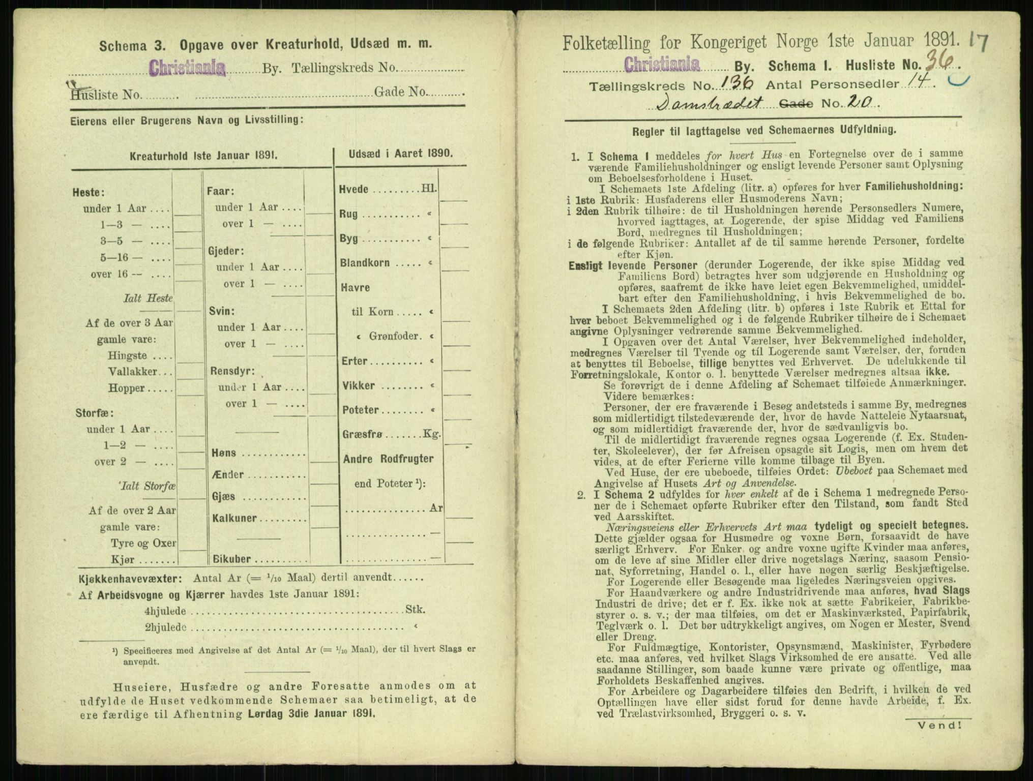 RA, 1891 census for 0301 Kristiania, 1891, p. 75321