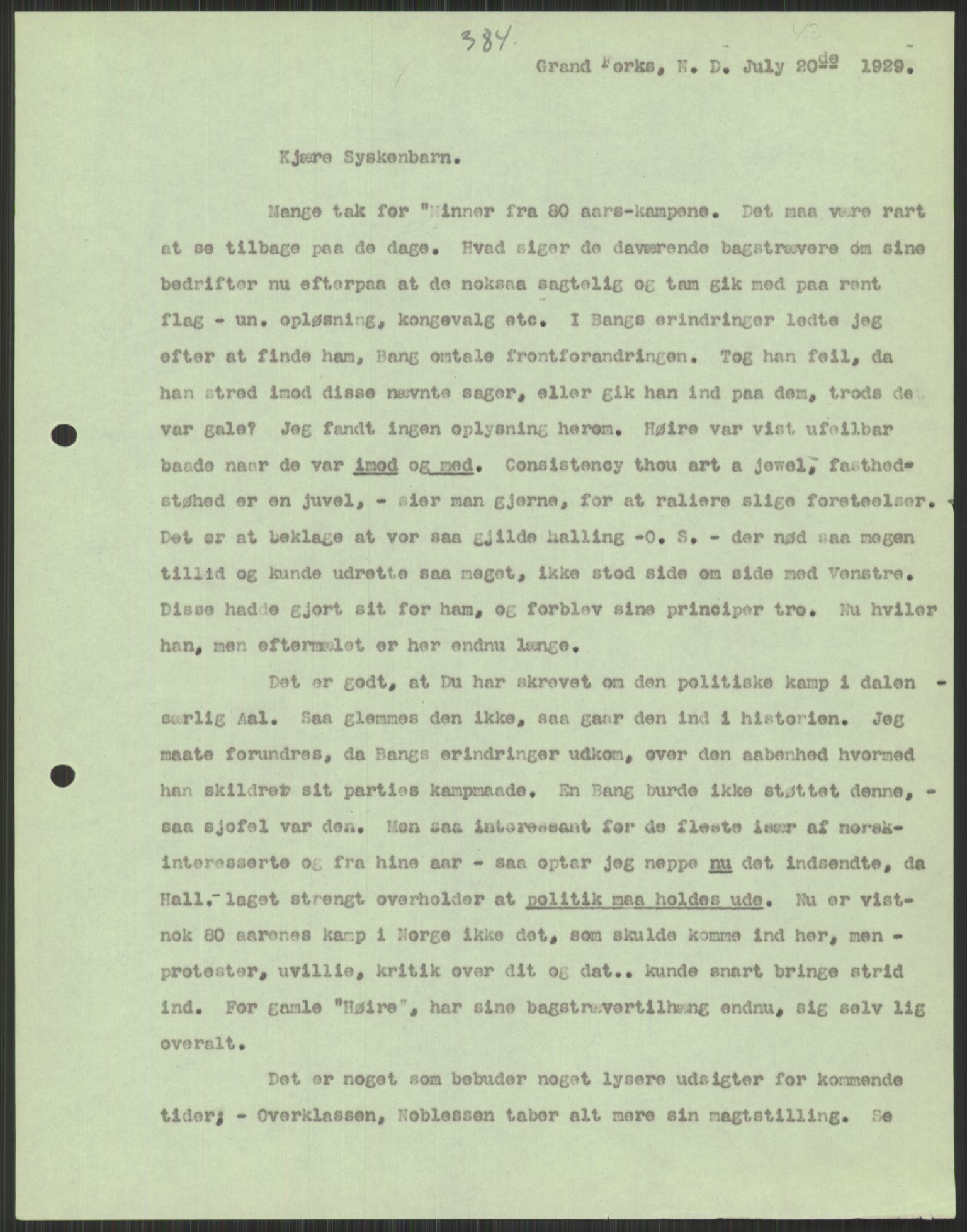 Samlinger til kildeutgivelse, Amerikabrevene, AV/RA-EA-4057/F/L0037: Arne Odd Johnsens amerikabrevsamling I, 1855-1900, p. 857