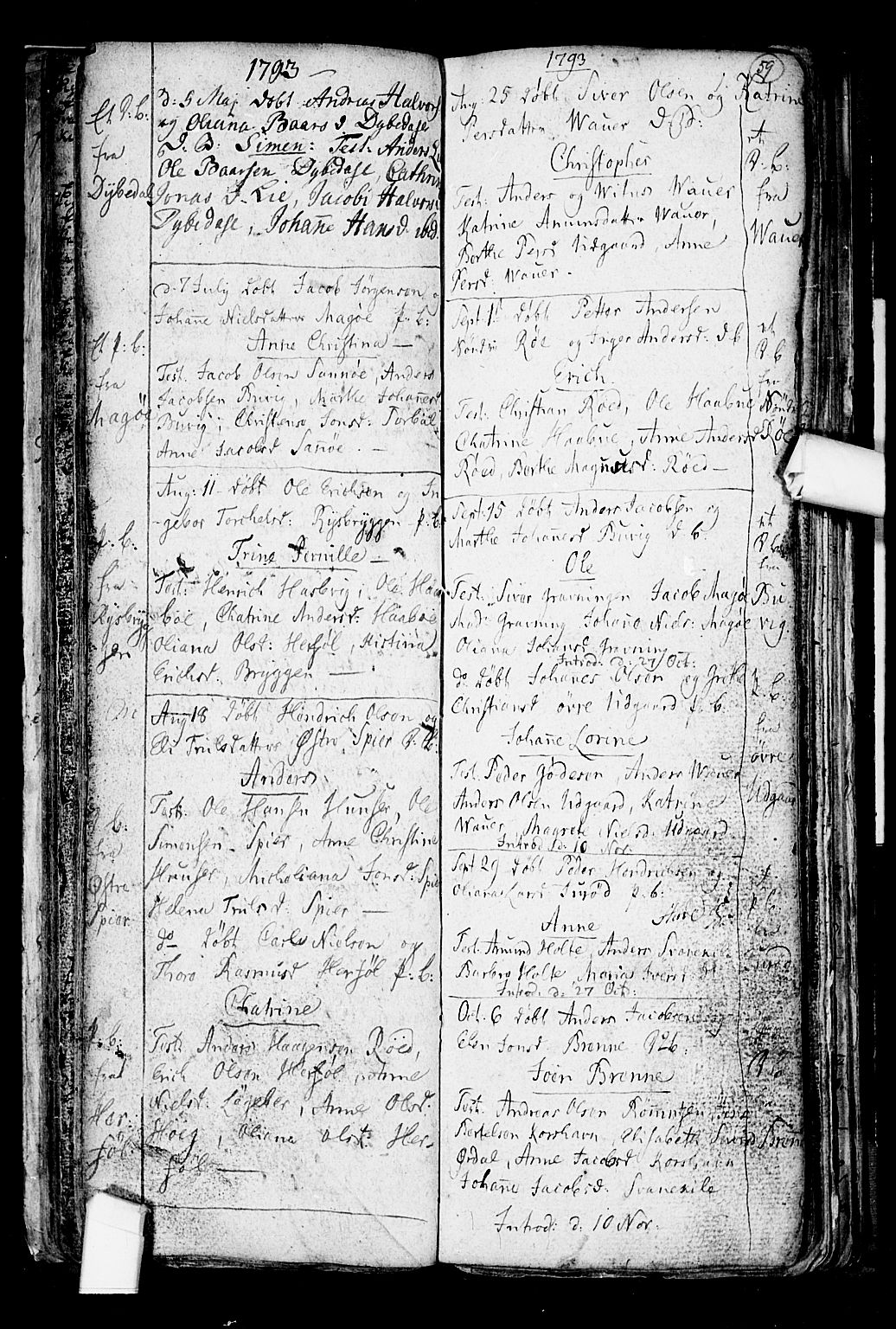 Hvaler prestekontor Kirkebøker, AV/SAO-A-2001/F/Fa/L0003: Parish register (official) no. I 3, 1758-1796, p. 59
