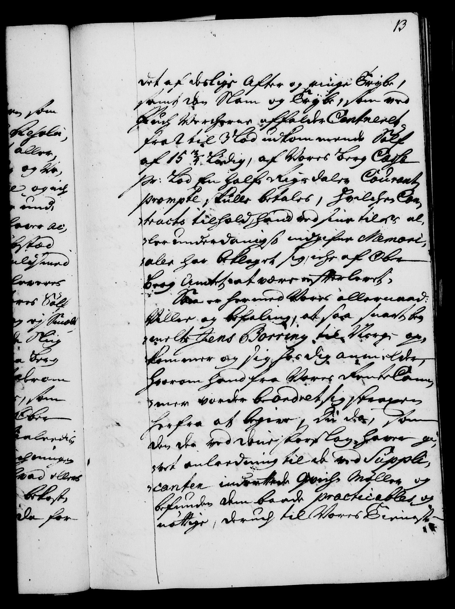 Rentekammeret, Kammerkanselliet, RA/EA-3111/G/Gg/Gga/L0003: Norsk ekspedisjonsprotokoll med register (merket RK 53.3), 1727-1734, p. 13