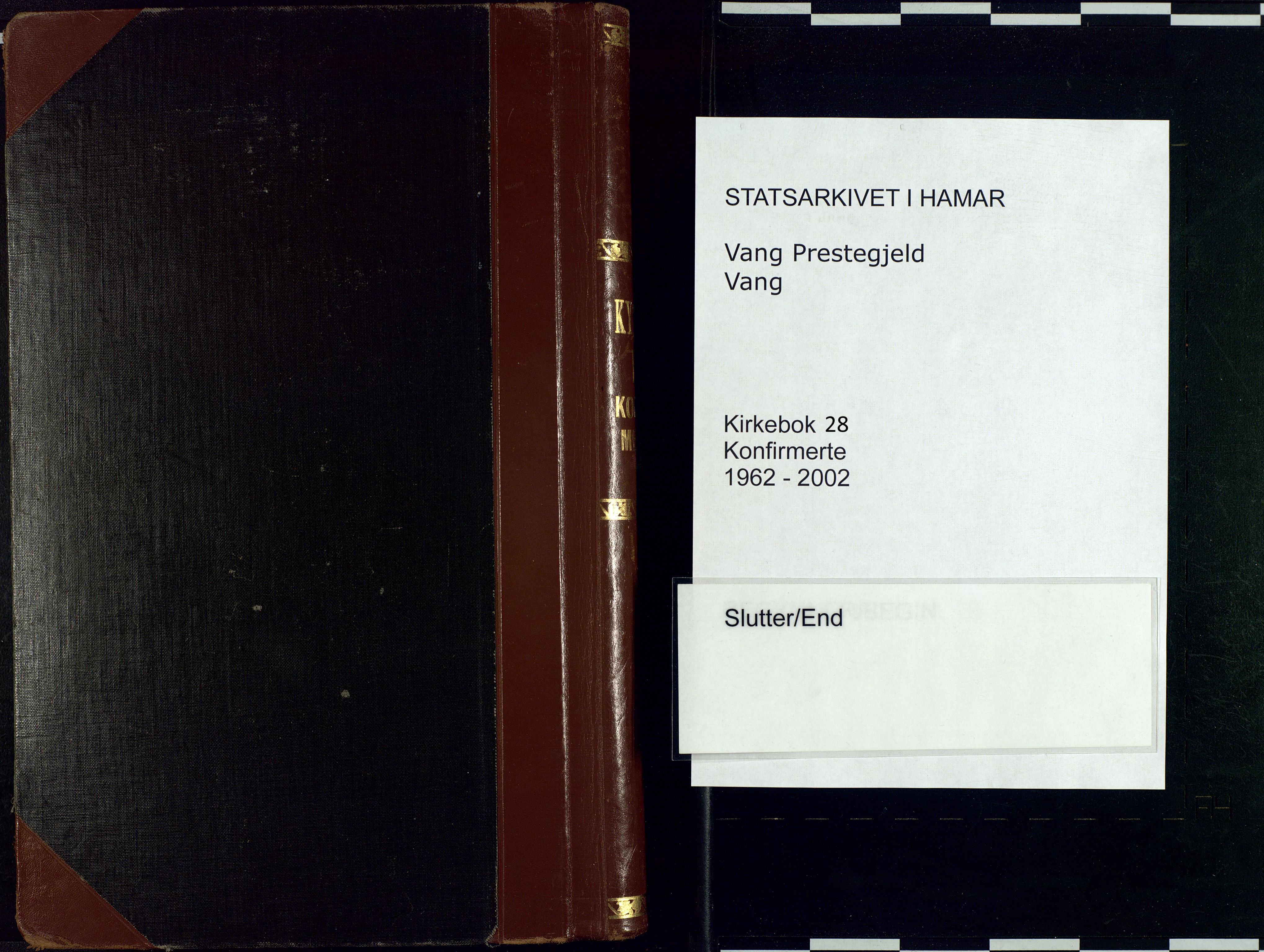 Vang prestekontor, Hedmark, AV/SAH-PREST-008/H/Ha/Haa/L0028: Parish register (official) no. 28, 1968-2002