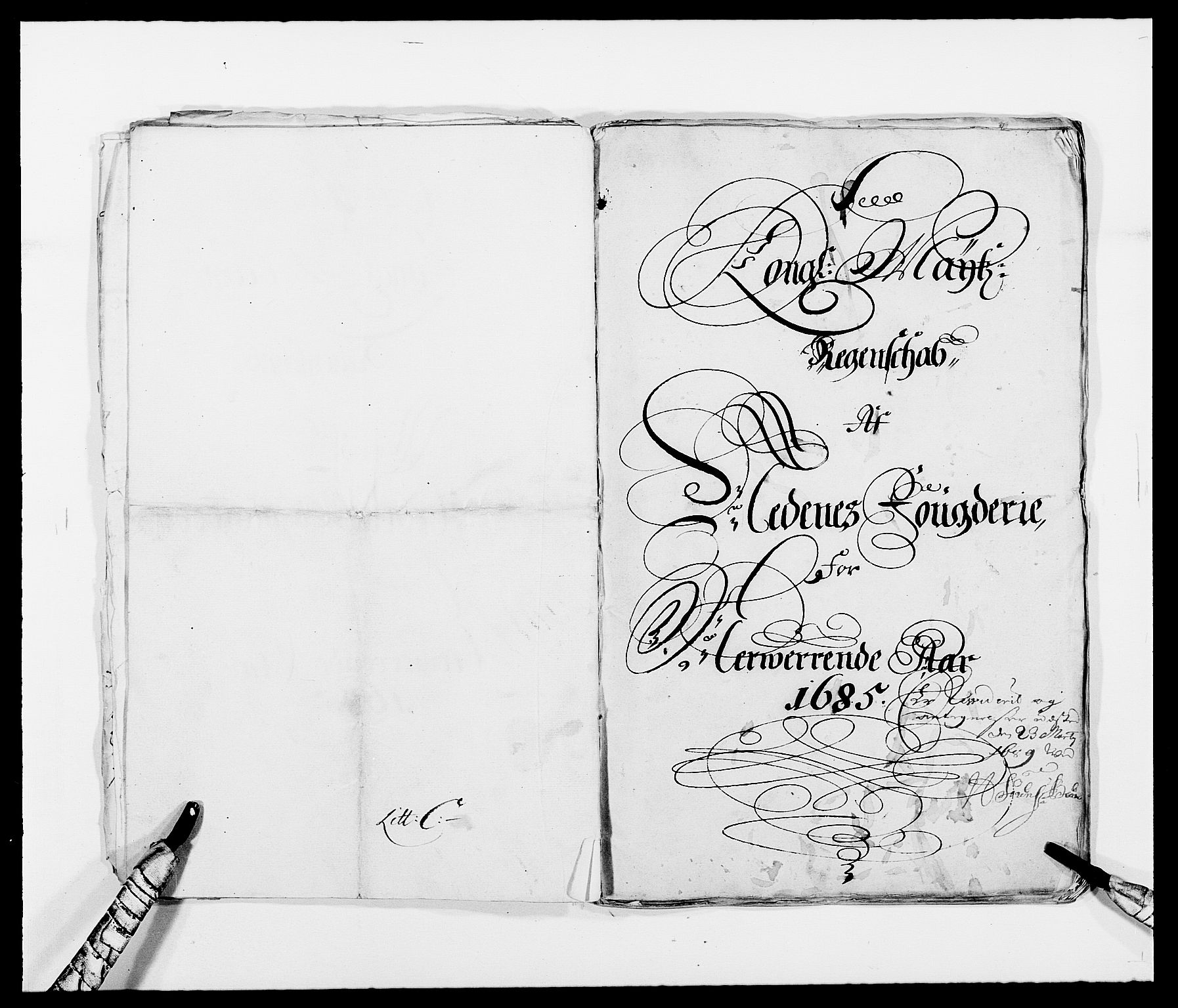 Rentekammeret inntil 1814, Reviderte regnskaper, Fogderegnskap, RA/EA-4092/R39/L2307: Fogderegnskap Nedenes, 1684-1689, p. 21