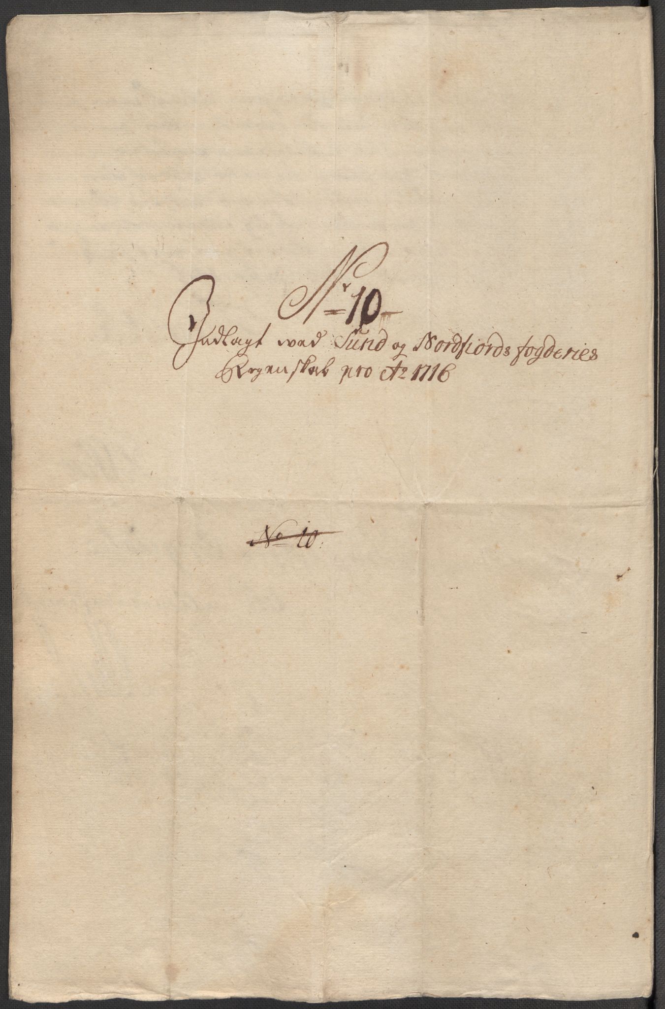 Rentekammeret inntil 1814, Reviderte regnskaper, Fogderegnskap, AV/RA-EA-4092/R53/L3440: Fogderegnskap Sunn- og Nordfjord, 1716, p. 78