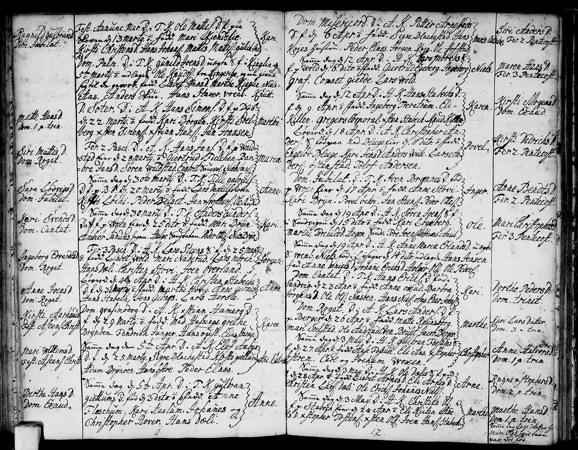 Asker prestekontor Kirkebøker, AV/SAO-A-10256a/F/Fa/L0001: Parish register (official) no. I 1, 1726-1744, p. 60