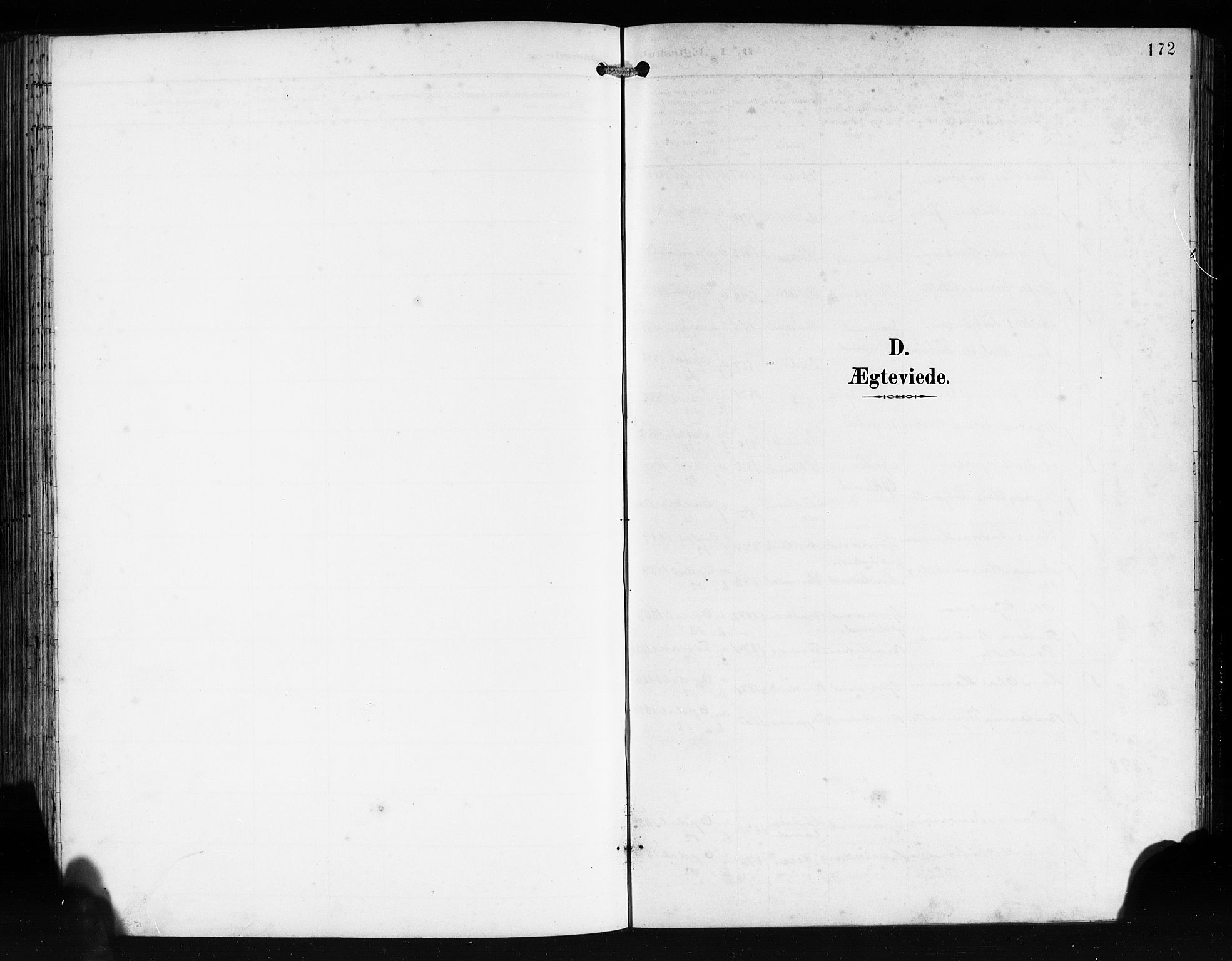 Tysnes sokneprestembete, SAB/A-78601/H/Hab: Parish register (copy) no. E 3, 1897-1913, p. 172