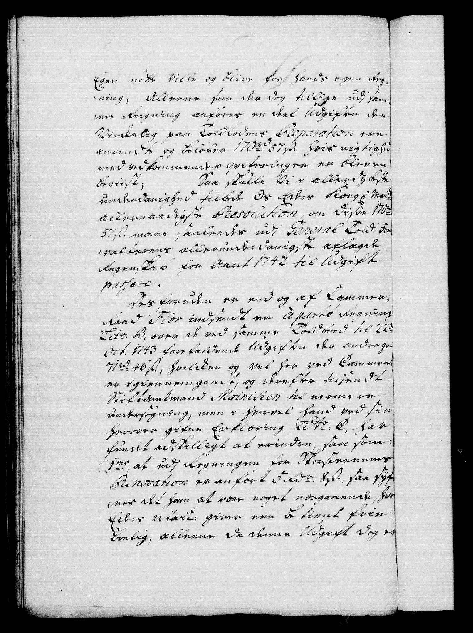 Rentekammeret, Kammerkanselliet, RA/EA-3111/G/Gf/Gfa/L0027: Norsk relasjons- og resolusjonsprotokoll (merket RK 52.27), 1744, p. 138
