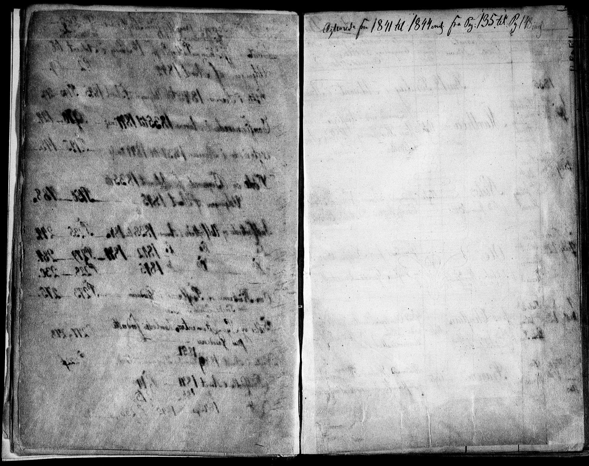 Gjerdrum prestekontor Kirkebøker, SAO/A-10412b/F/Fa/L0005: Parish register (official) no. I 5, 1835-1845, p. 1