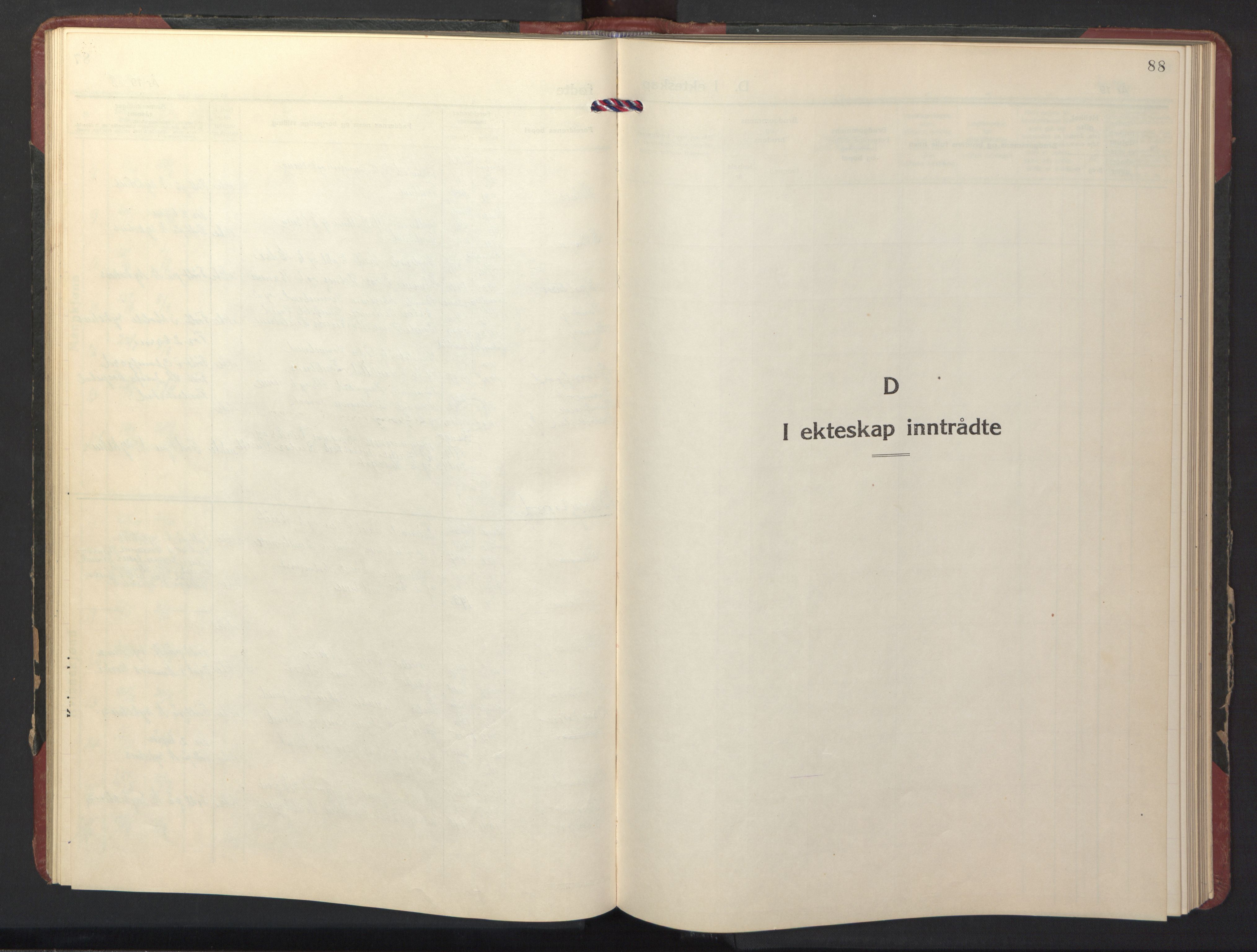 Ministerialprotokoller, klokkerbøker og fødselsregistre - Nord-Trøndelag, SAT/A-1458/770/L0592: Parish register (copy) no. 770C03, 1941-1950, p. 88