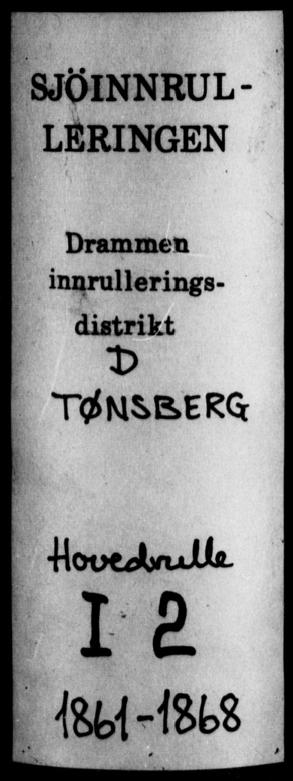 Tønsberg innrulleringskontor, SAKO/A-786/F/Fc/Fca/L0002: Hovedrulle Patent nr. 1429-2133, 1861-1868, p. 1