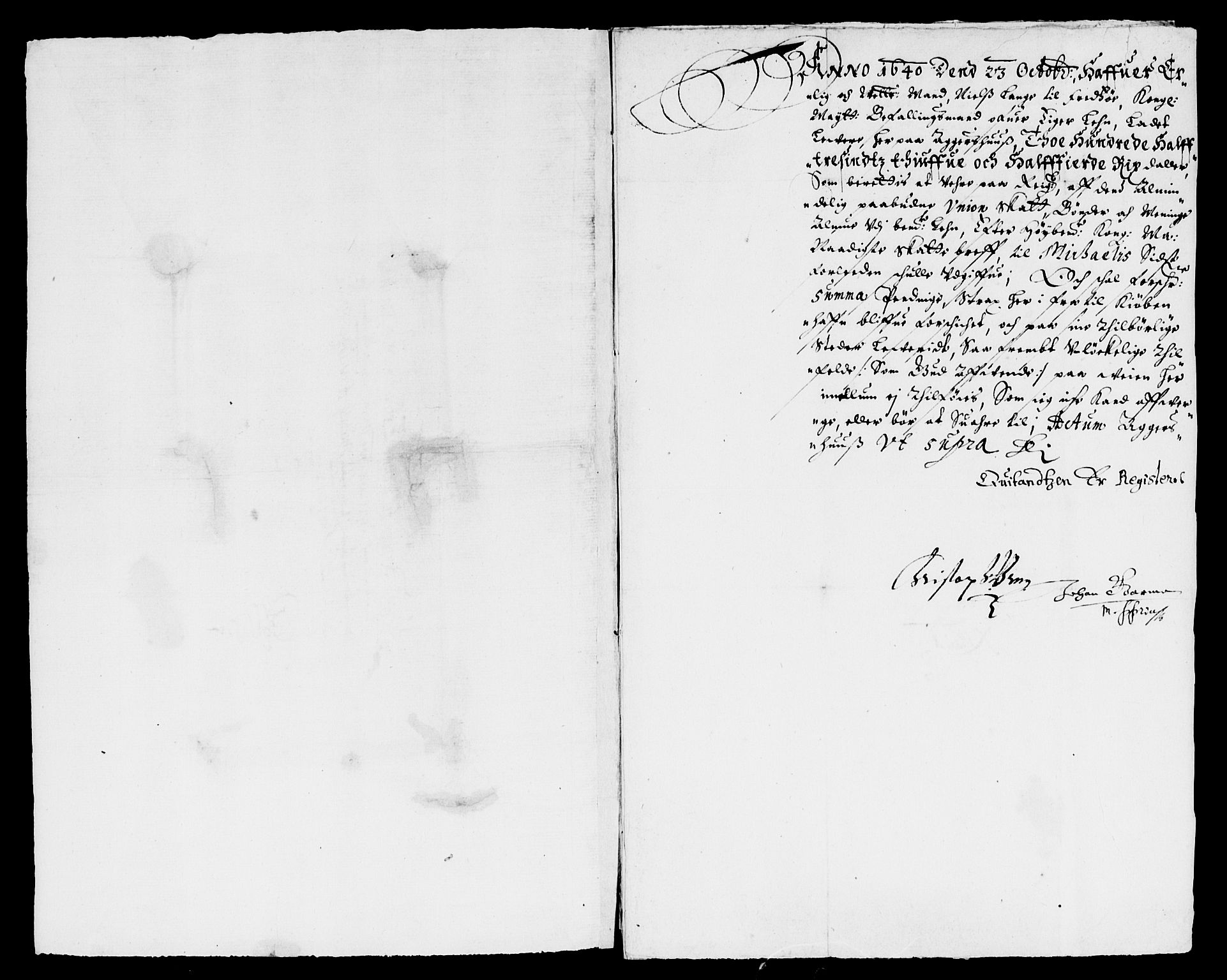 Rentekammeret inntil 1814, Reviderte regnskaper, Lensregnskaper, AV/RA-EA-5023/R/Rb/Rbm/L0007: Eiker len, 1640-1643