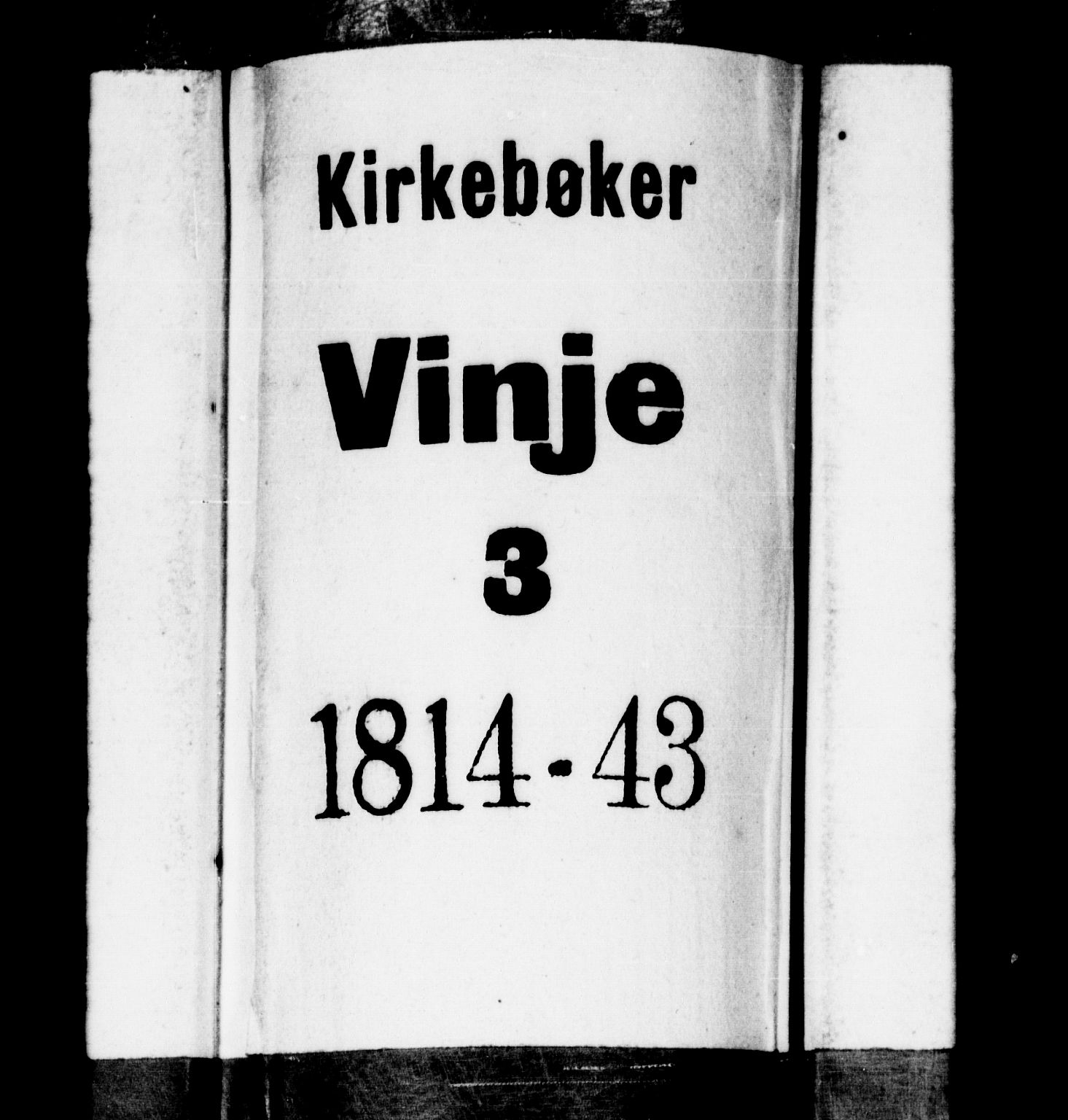 Vinje kirkebøker, SAKO/A-312/G/Ga/L0001: Parish register (copy) no. I 1, 1814-1843