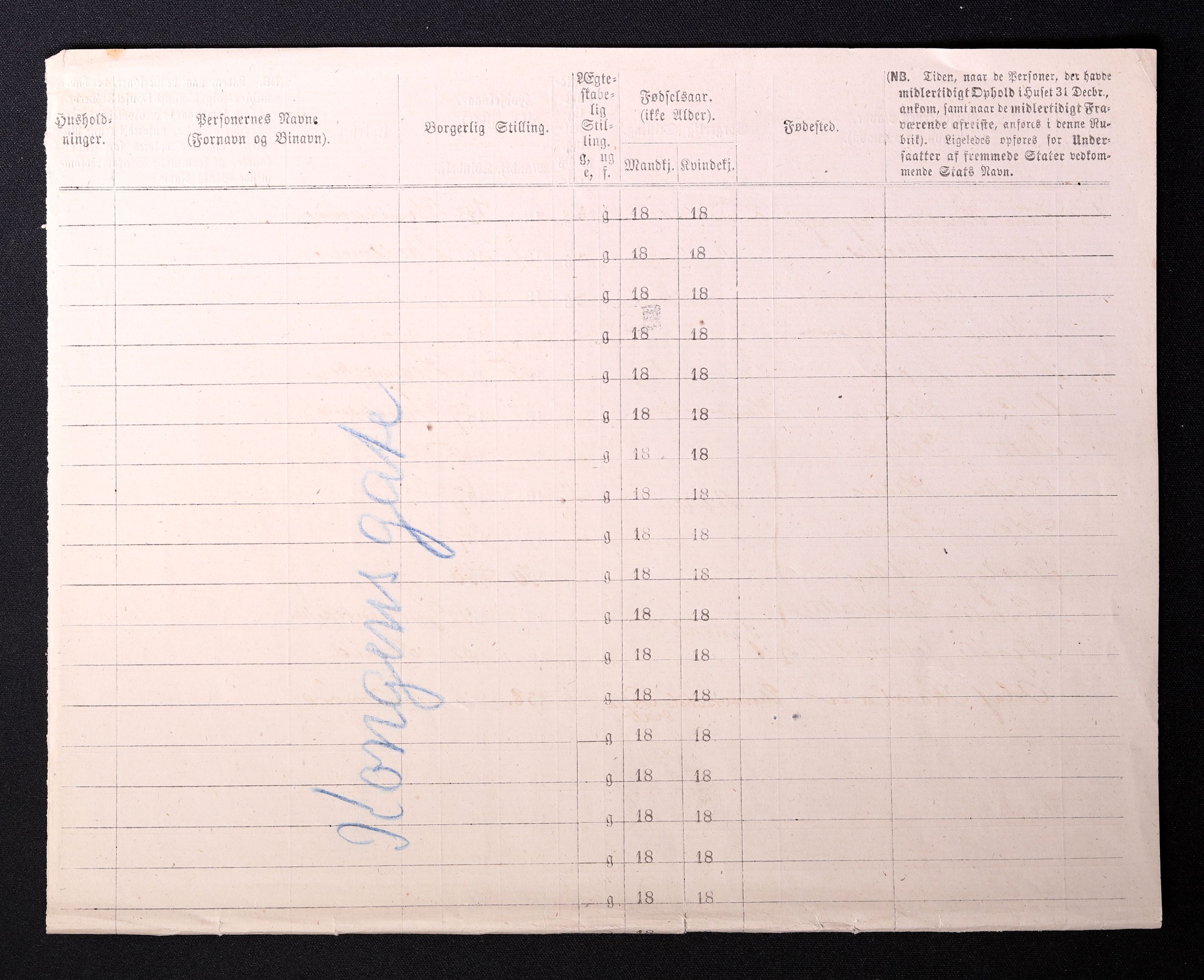 RA, 1870 census for 0301 Kristiania, 1870, p. 1590