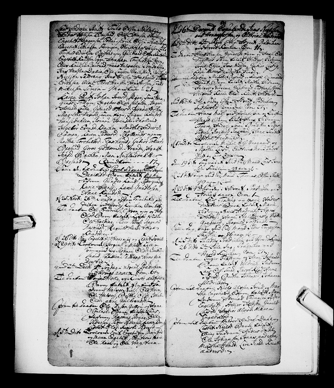 Norderhov kirkebøker, SAKO/A-237/F/Fa/L0002b: Parish register (official) no. 2B, 1726-1739, p. 540-541