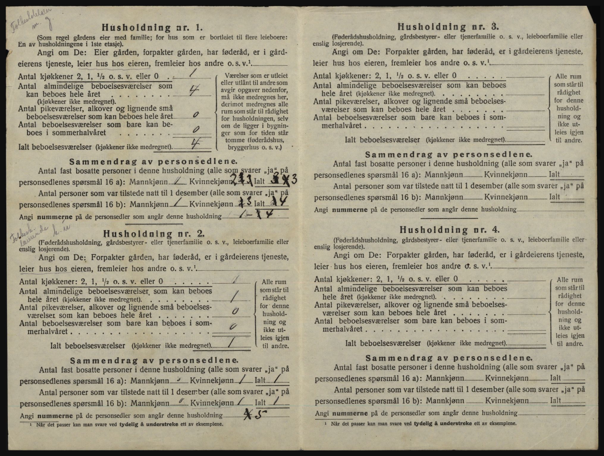 SAO, 1920 census for Idd, 1920, p. 315