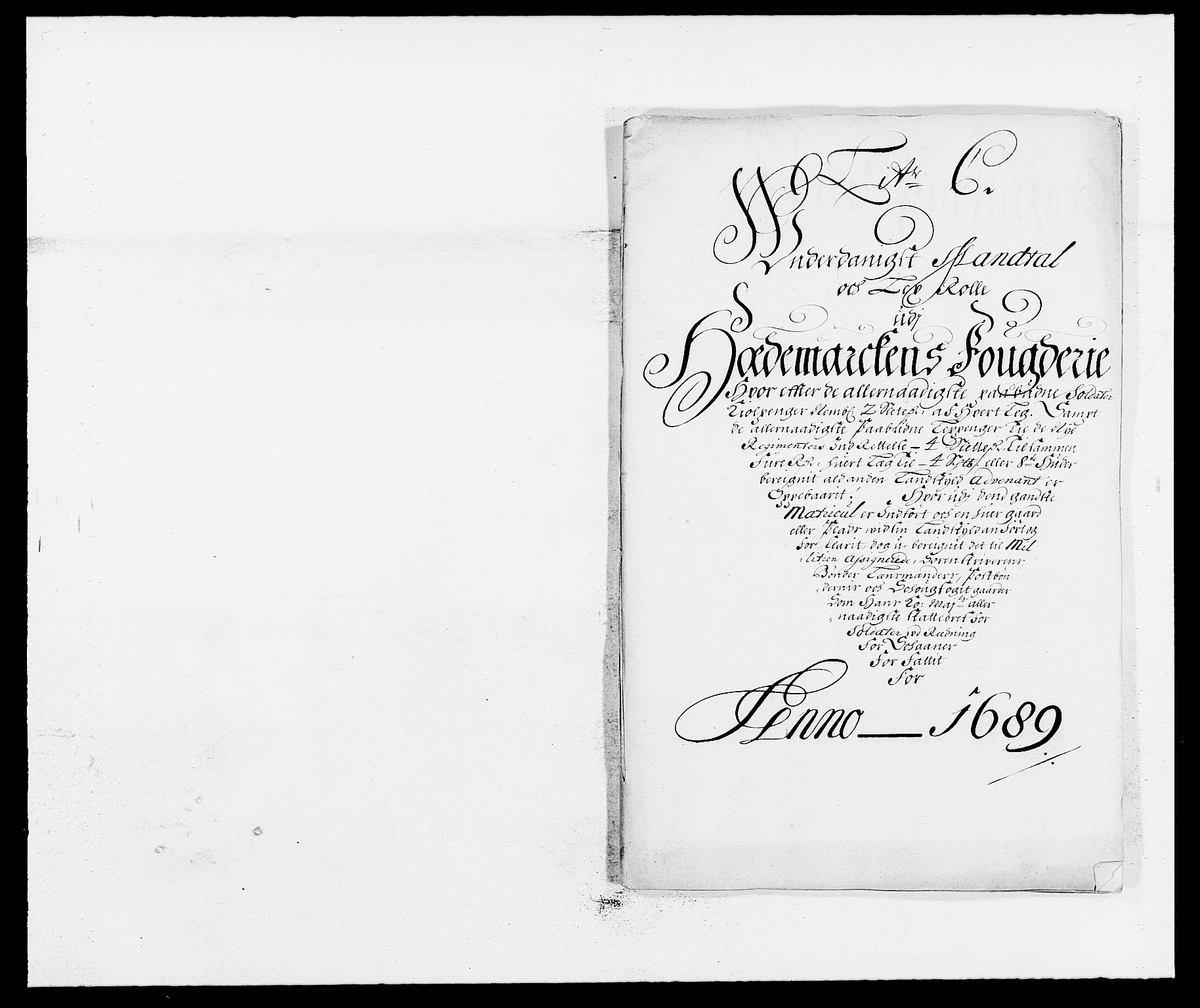 Rentekammeret inntil 1814, Reviderte regnskaper, Fogderegnskap, RA/EA-4092/R16/L1030: Fogderegnskap Hedmark, 1689-1691, p. 95