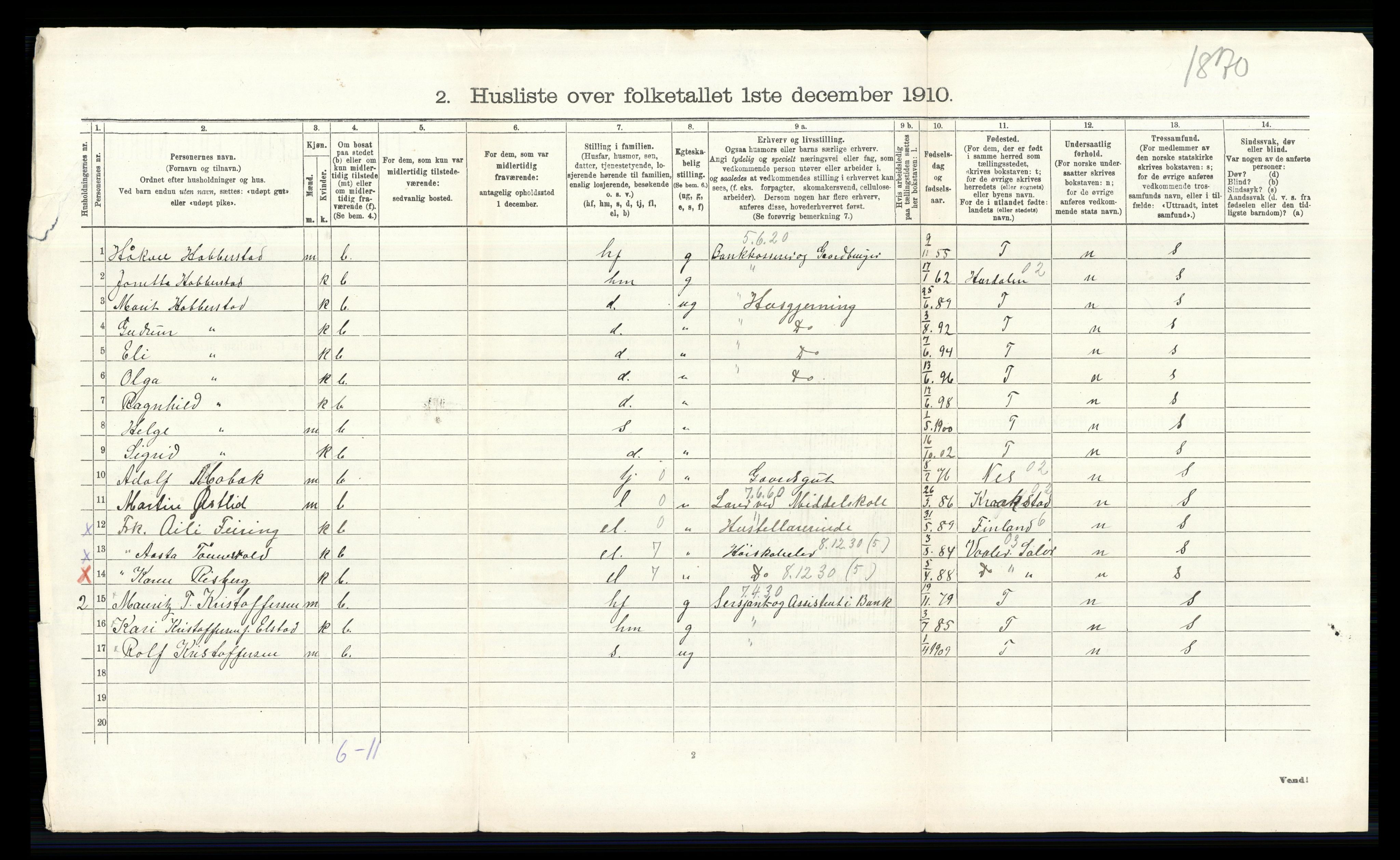 RA, 1910 census for Eidsvoll, 1910, p. 483