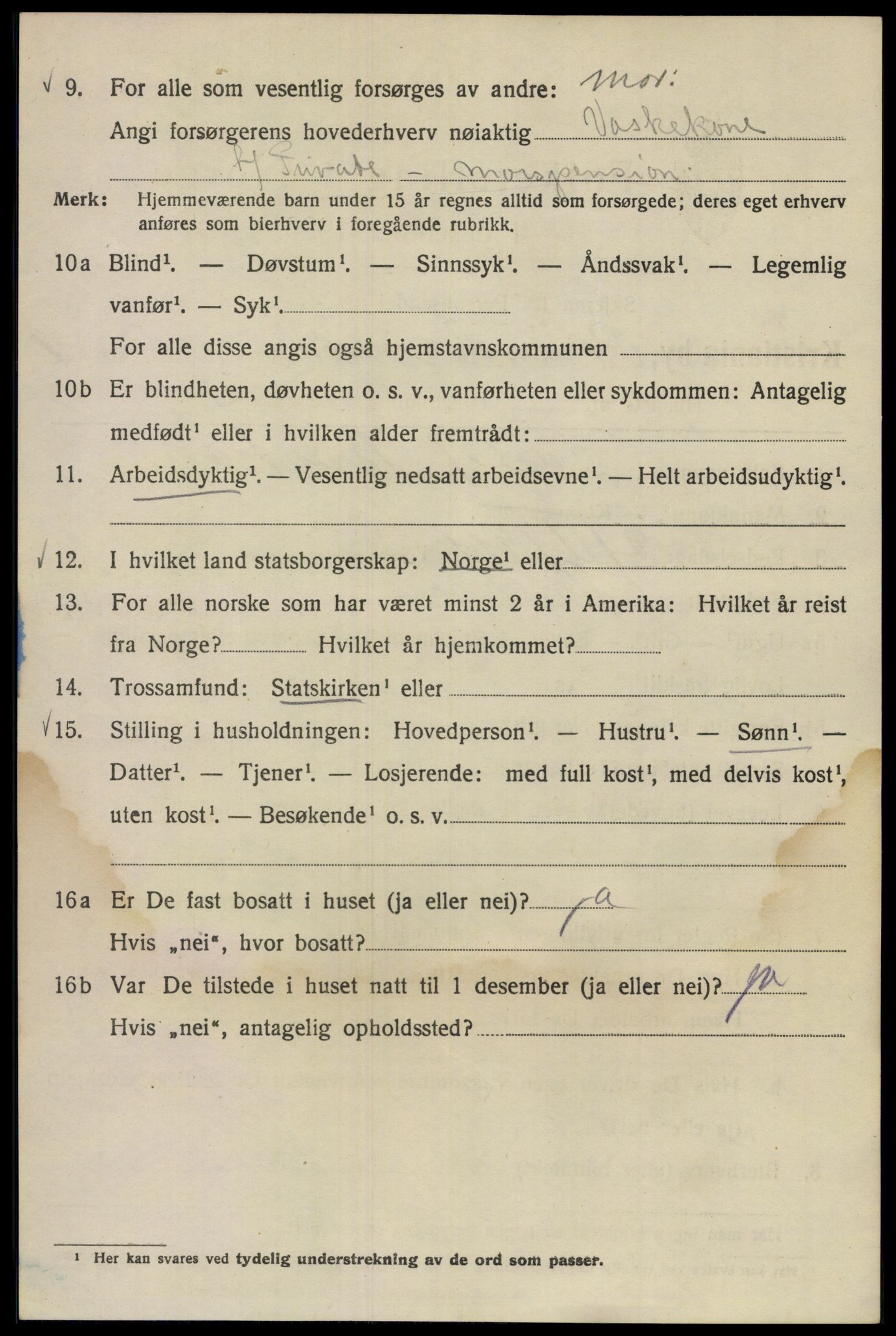 SAO, 1920 census for Kristiania, 1920, p. 175758