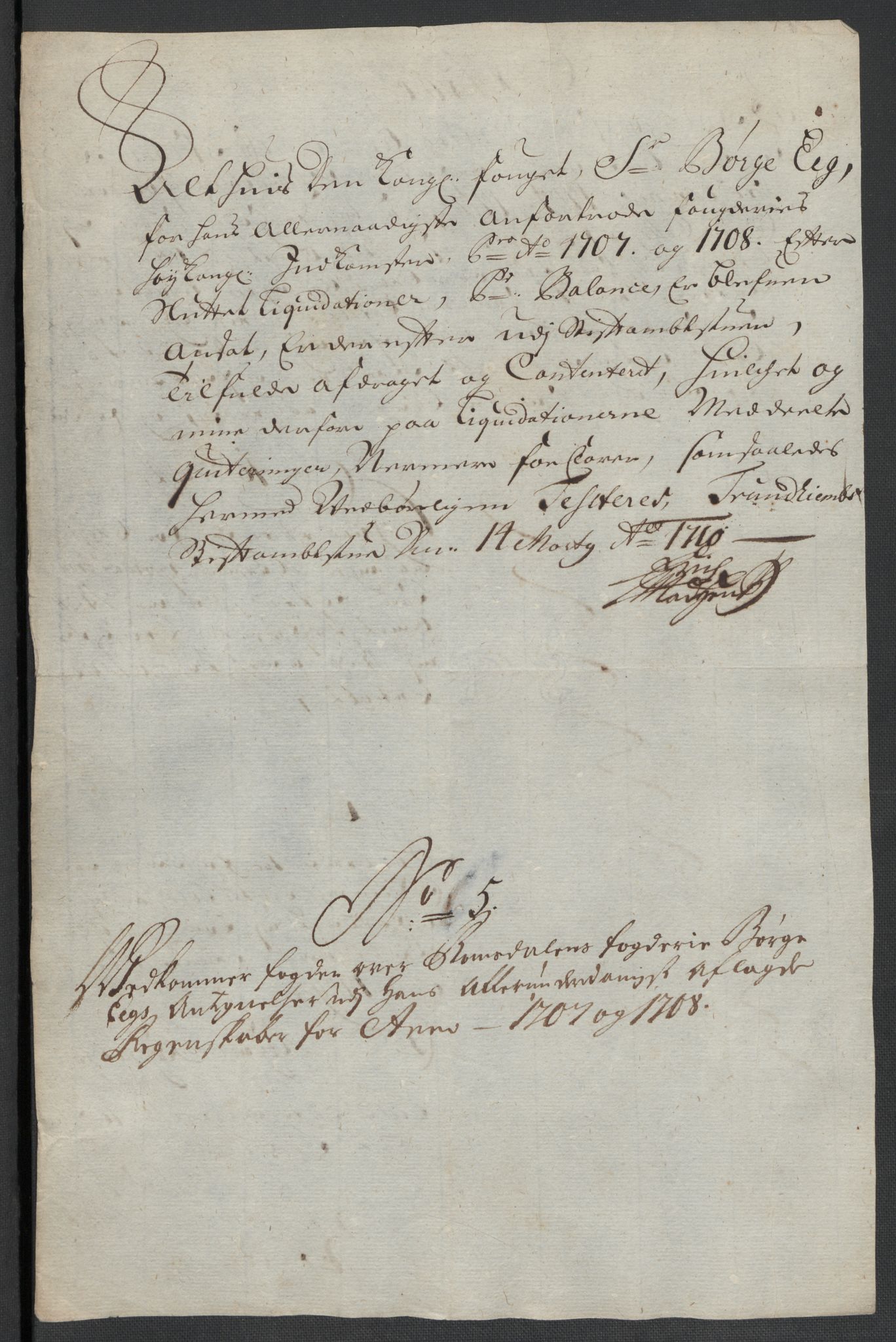 Rentekammeret inntil 1814, Reviderte regnskaper, Fogderegnskap, AV/RA-EA-4092/R55/L3658: Fogderegnskap Romsdal, 1707-1708, p. 369