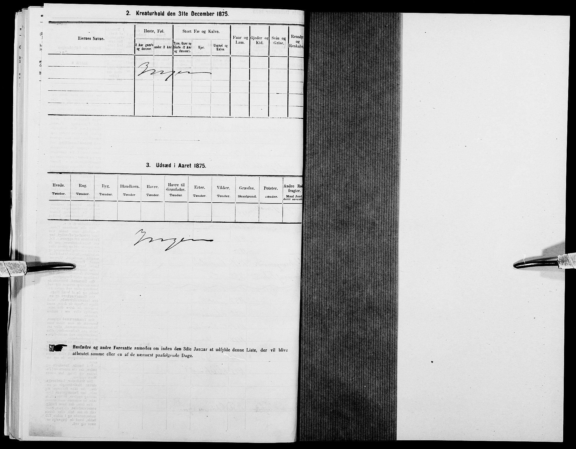 SAK, 1875 census for 1001P Kristiansand, 1875, p. 592