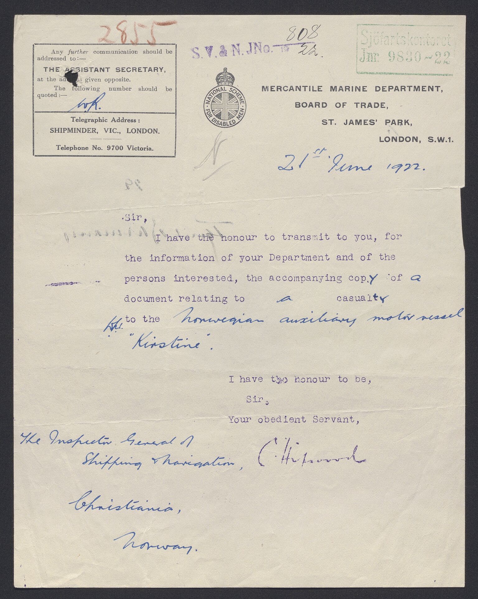 Sjøfartsdirektoratet med forløpere, skipsmapper slettede skip, AV/RA-S-4998/F/Fa/L0597: --, 1875-1932, p. 30