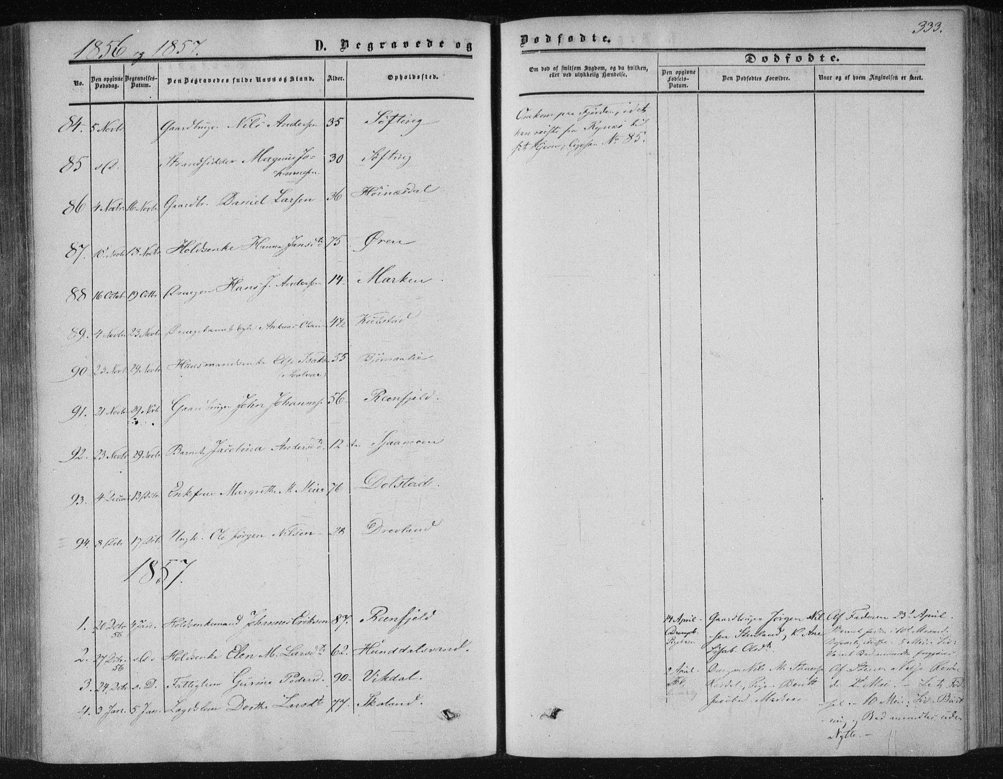 Ministerialprotokoller, klokkerbøker og fødselsregistre - Nordland, SAT/A-1459/820/L0293: Parish register (official) no. 820A14, 1855-1865, p. 333