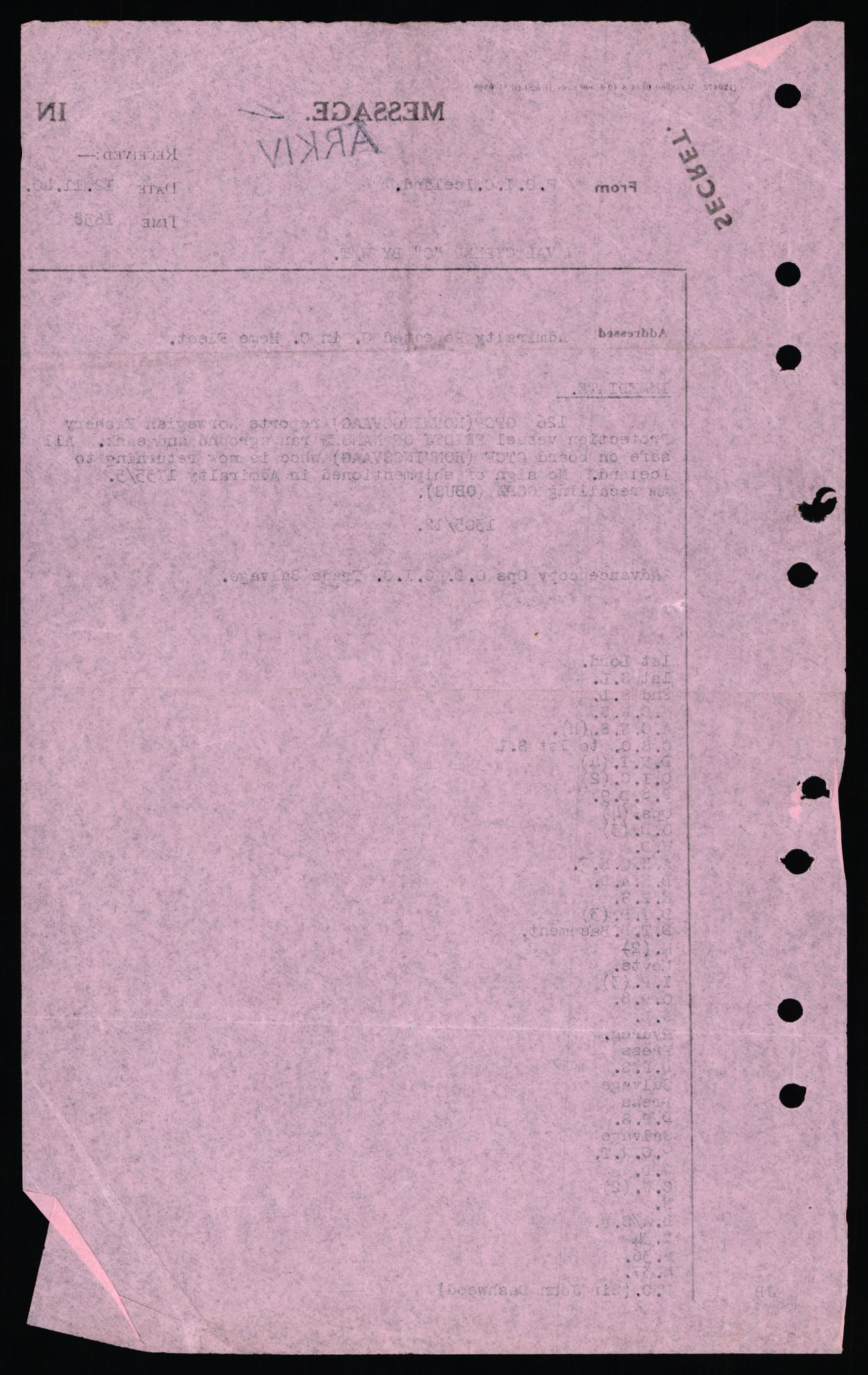 Forsvaret, Sjøforsvarets overkommando, AV/RA-RAFA-2035/D/Dc/L0306: --, 1940-1945, p. 1035