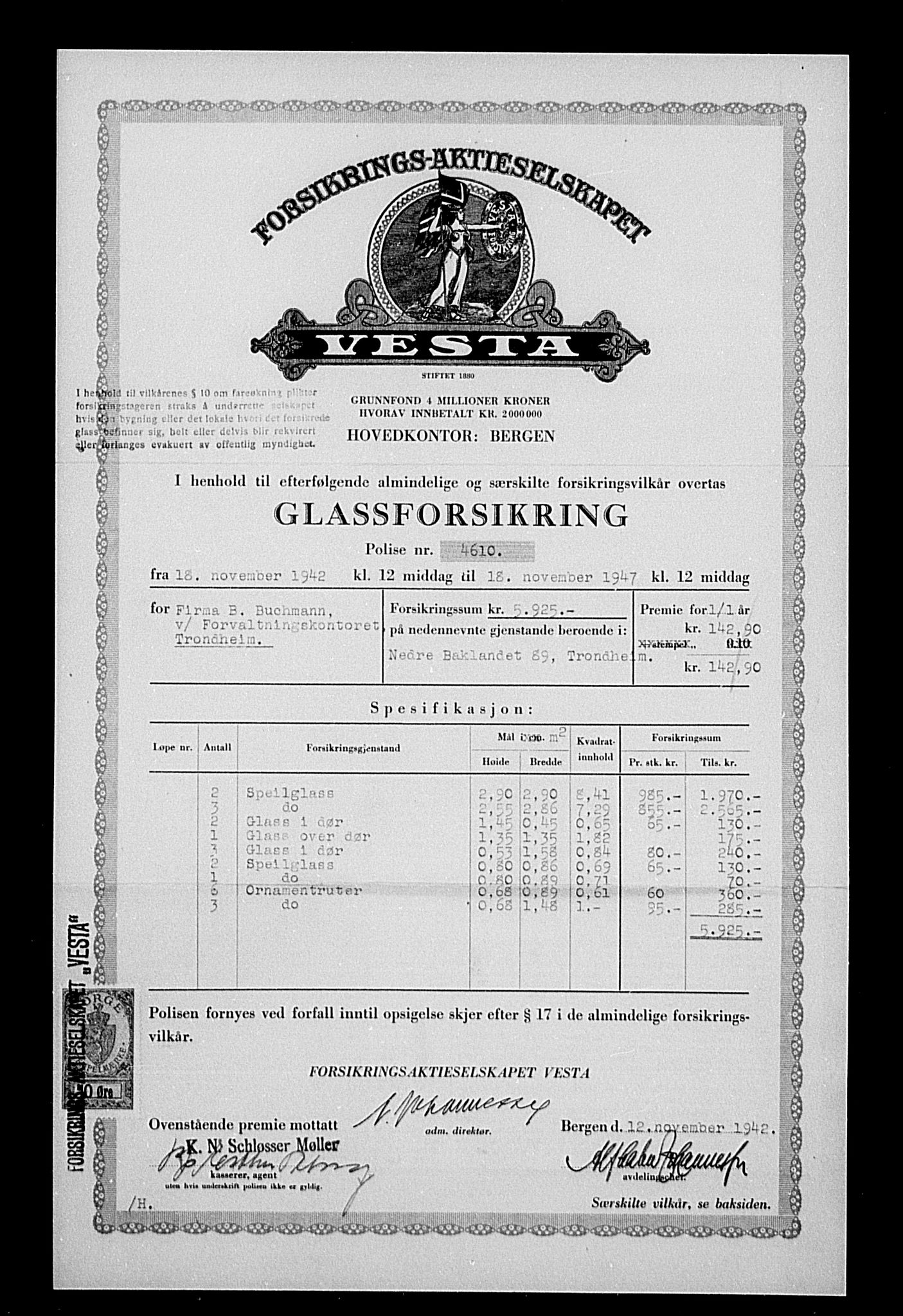 Justisdepartementet, Tilbakeføringskontoret for inndratte formuer, AV/RA-S-1564/H/Hc/Hca/L0893: --, 1945-1947, p. 396