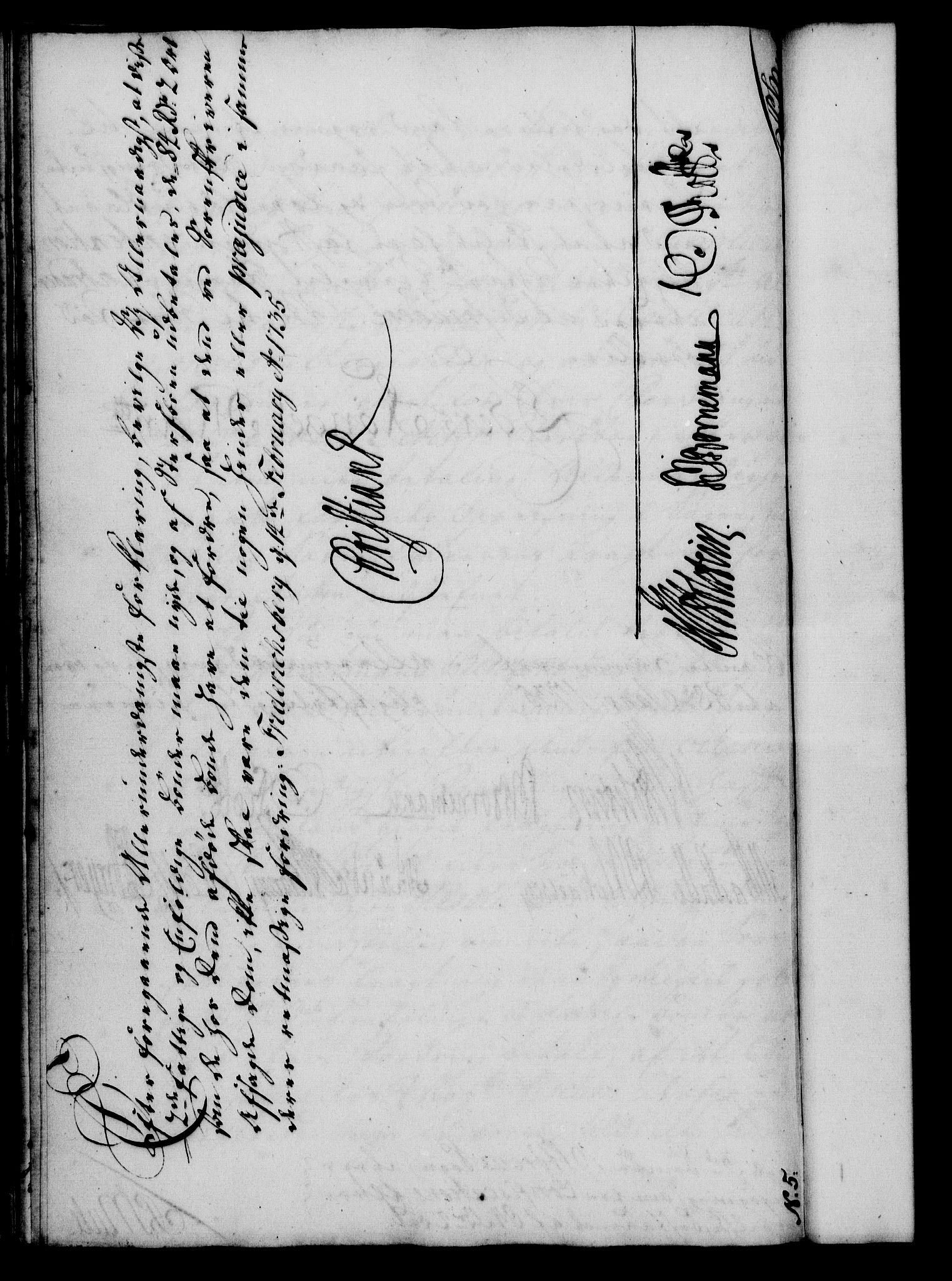 Rentekammeret, Kammerkanselliet, RA/EA-3111/G/Gf/Gfa/L0018: Norsk relasjons- og resolusjonsprotokoll (merket RK 52.18), 1735, p. 78