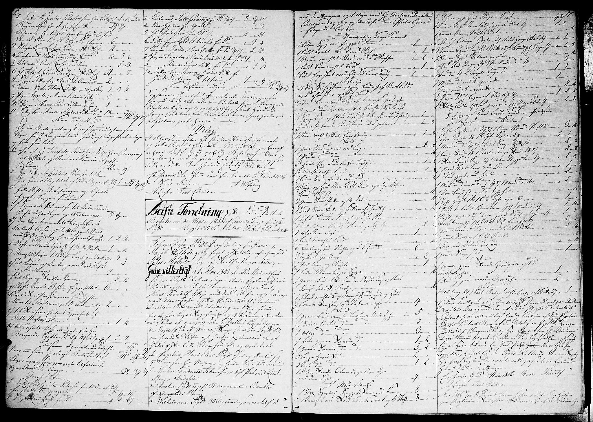 Oslo skifterett, AV/SAO-A-10383/H/Ha/L0014: Skifteprotokoll, 1806-1810, p. 16-17