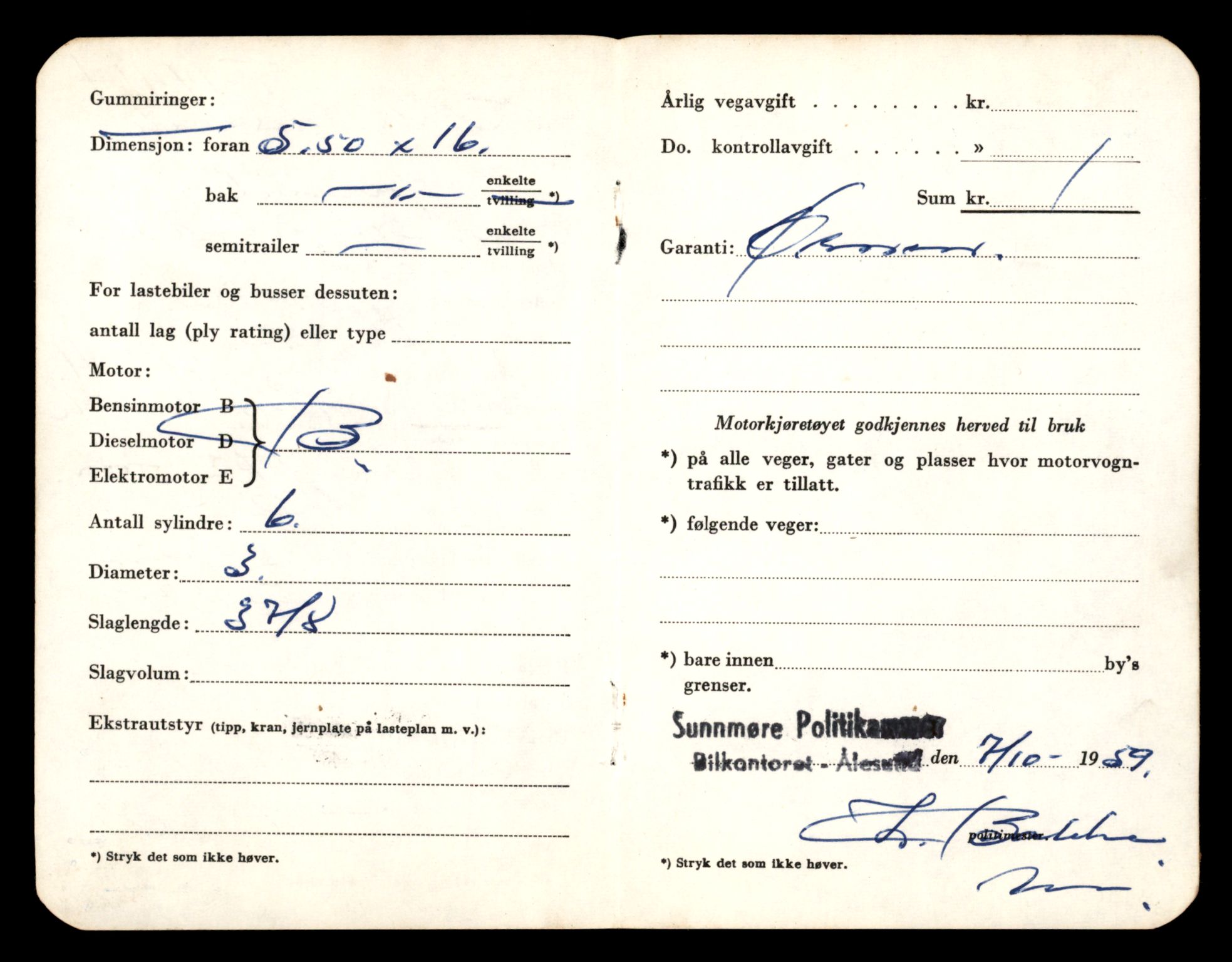 Møre og Romsdal vegkontor - Ålesund trafikkstasjon, AV/SAT-A-4099/F/Fe/L0046: Registreringskort for kjøretøy T 14445 - T 14579, 1927-1998