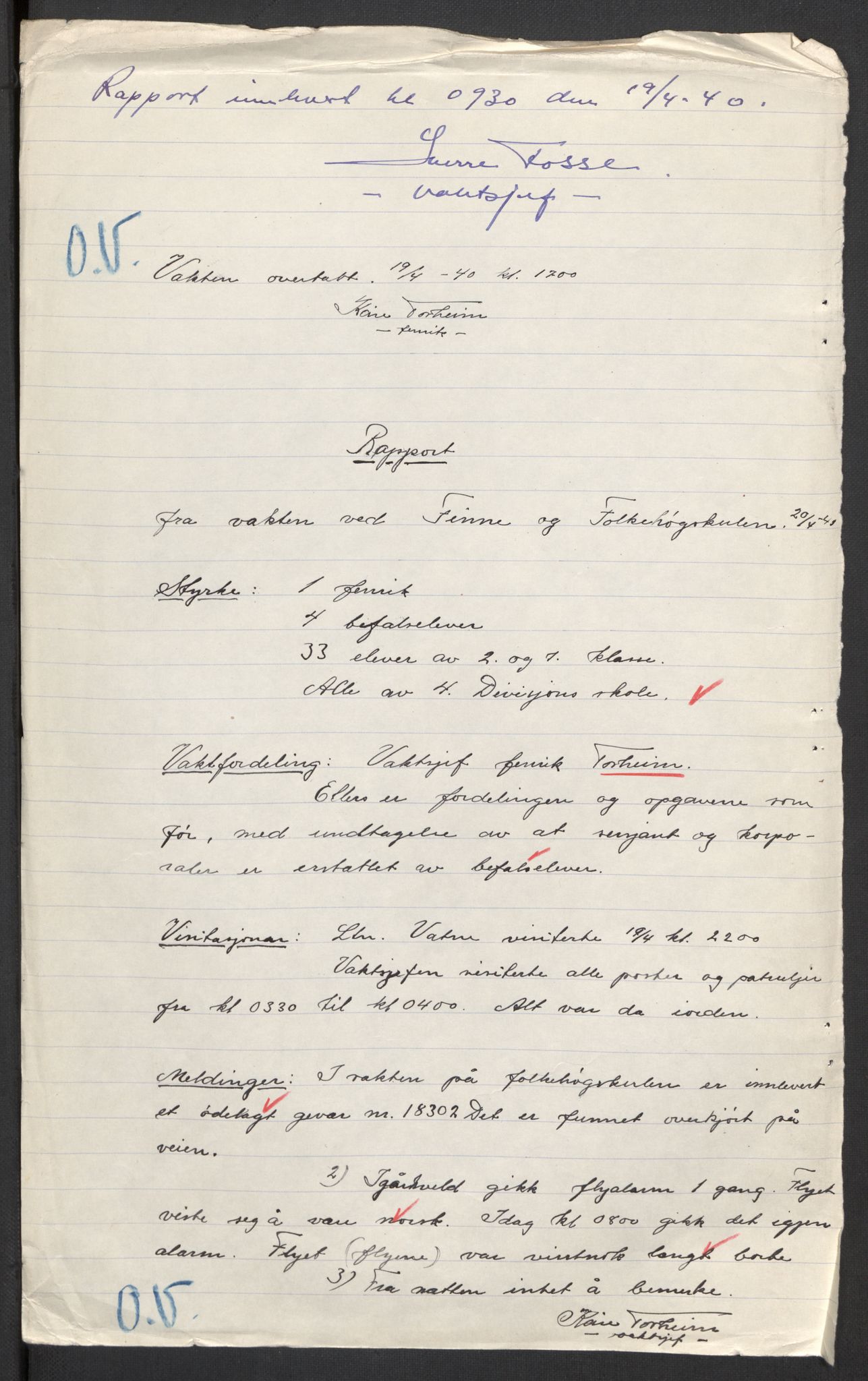Forsvaret, Forsvarets krigshistoriske avdeling, AV/RA-RAFA-2017/Y/Yb/L0098: II-C-11-400  -  4. Divisjon., 1940, p. 965