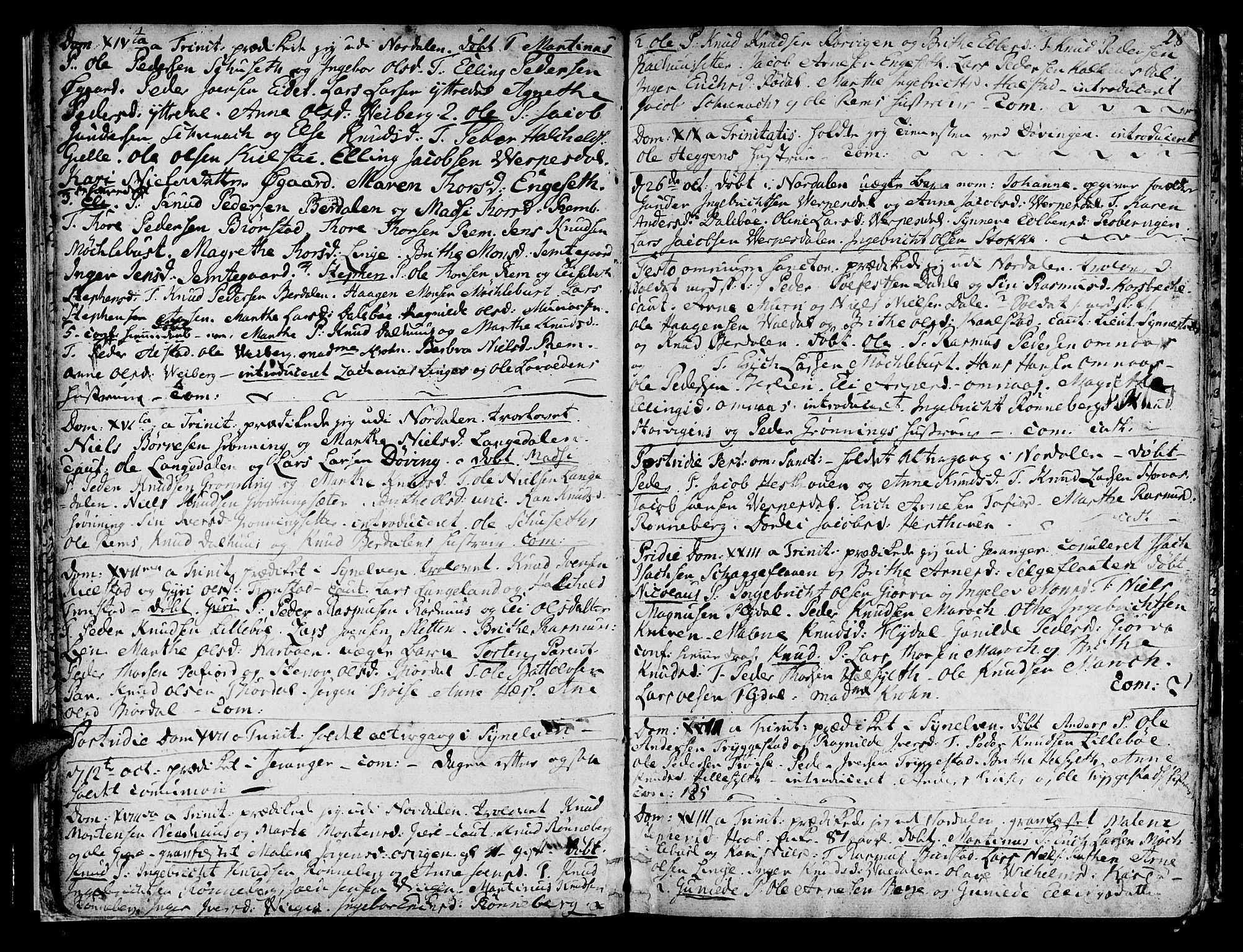 Ministerialprotokoller, klokkerbøker og fødselsregistre - Møre og Romsdal, SAT/A-1454/519/L0245: Parish register (official) no. 519A04, 1774-1816, p. 28
