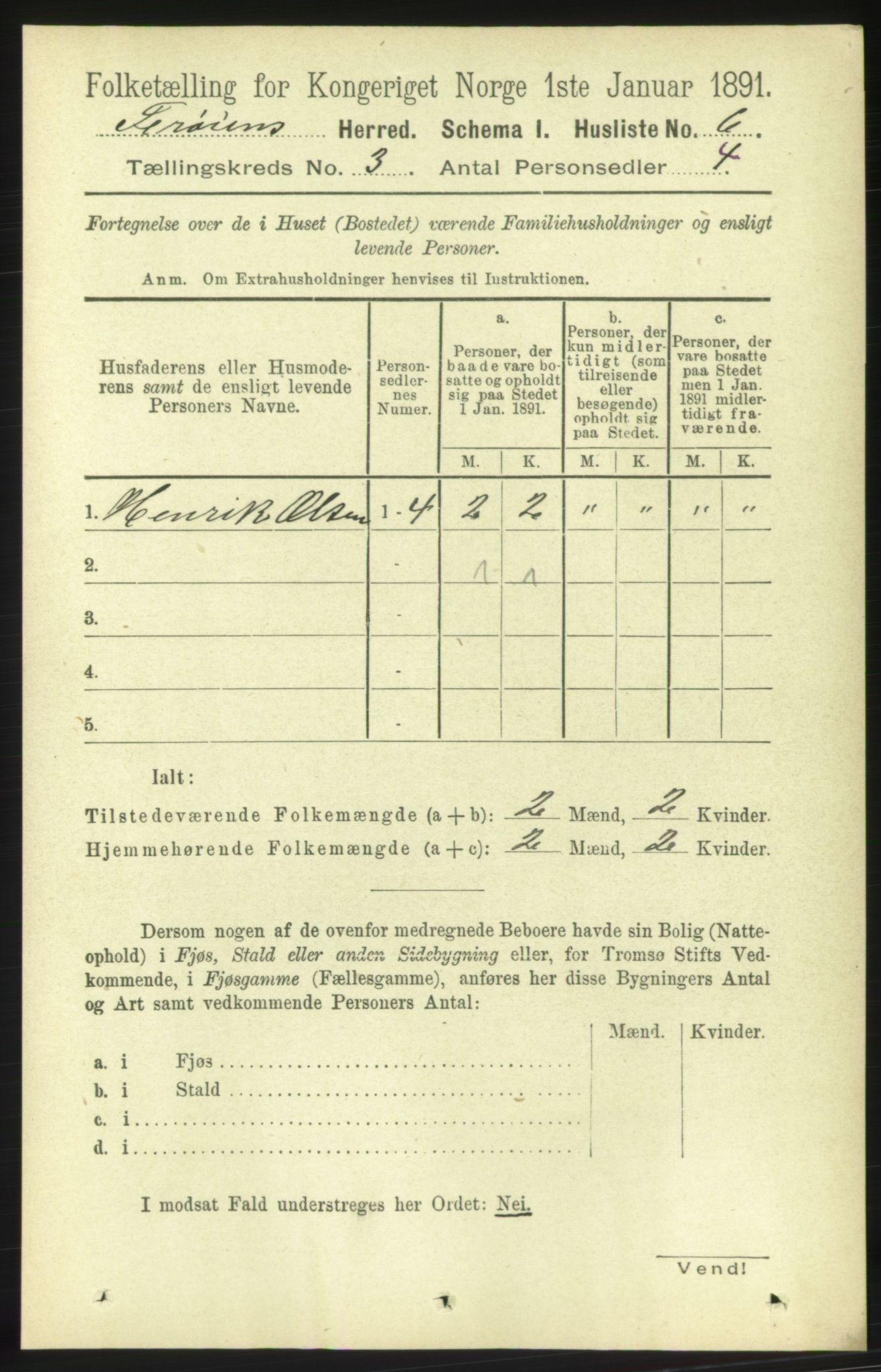 RA, 1891 census for 1619 Frøya, 1891, p. 1838