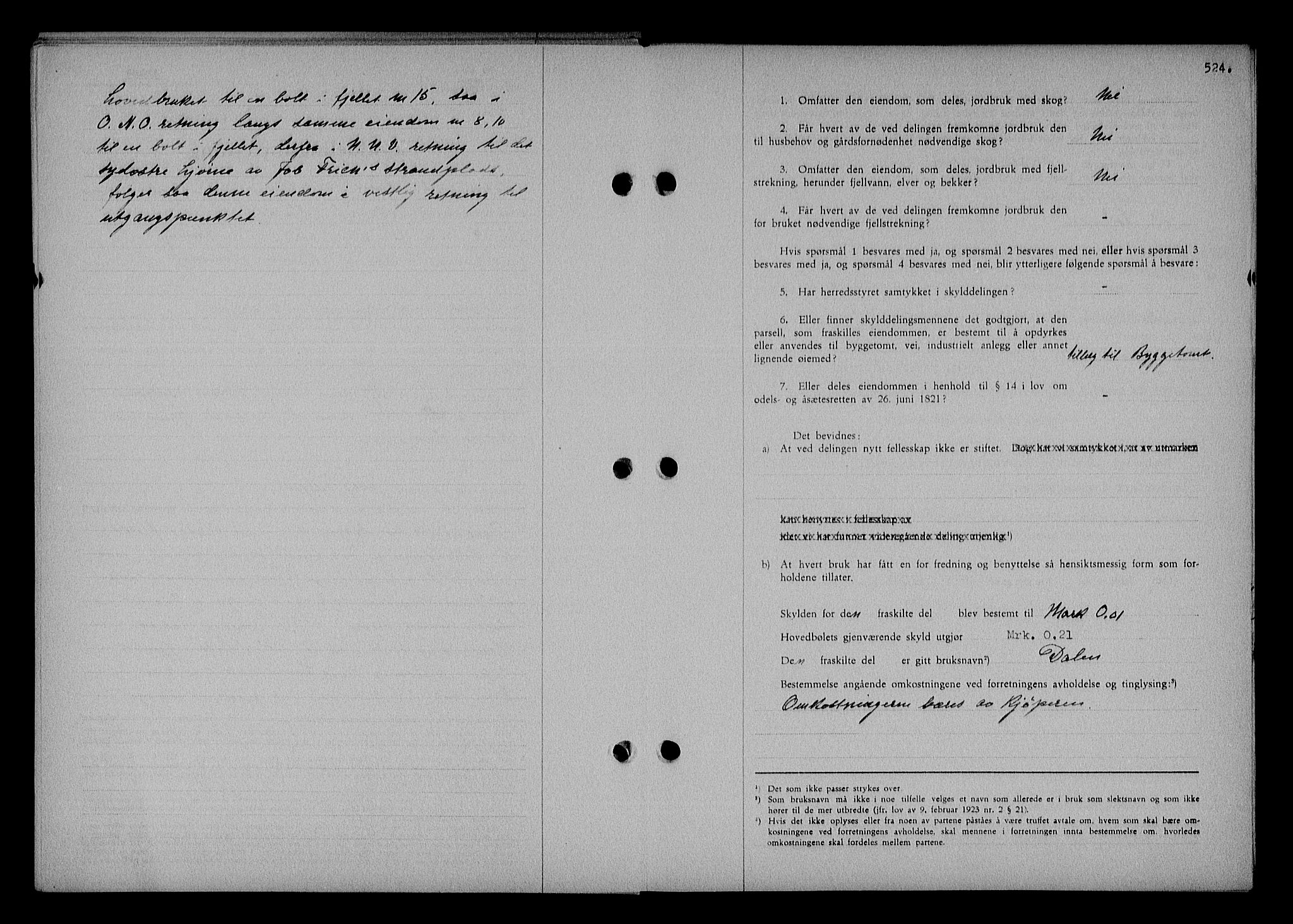 Nedenes sorenskriveri, AV/SAK-1221-0006/G/Gb/Gba/L0044: Mortgage book no. 40, 1937-1938, Diary no: : 404/1938