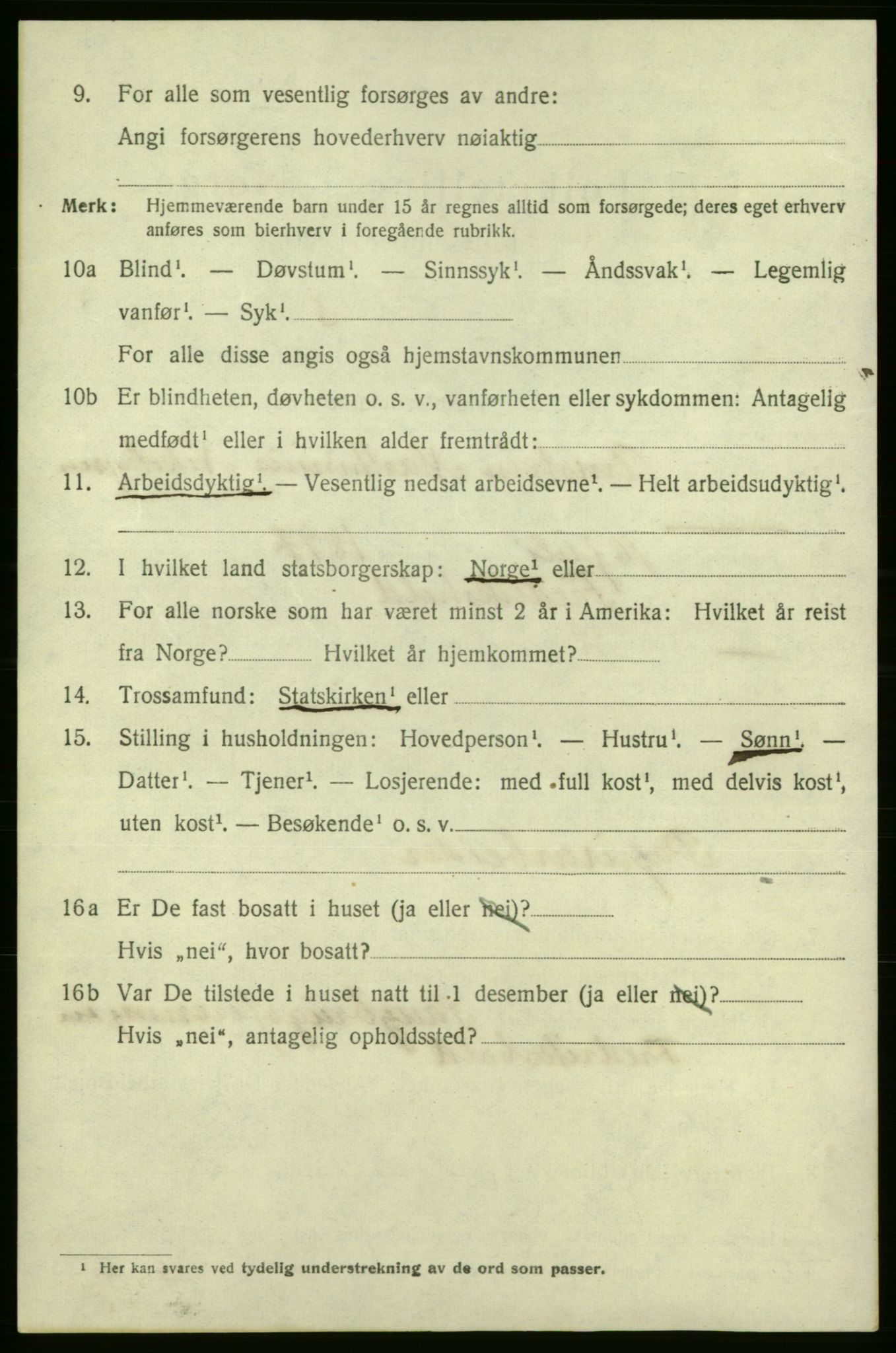 SAO, 1920 census for Fredrikshald, 1920, p. 12802