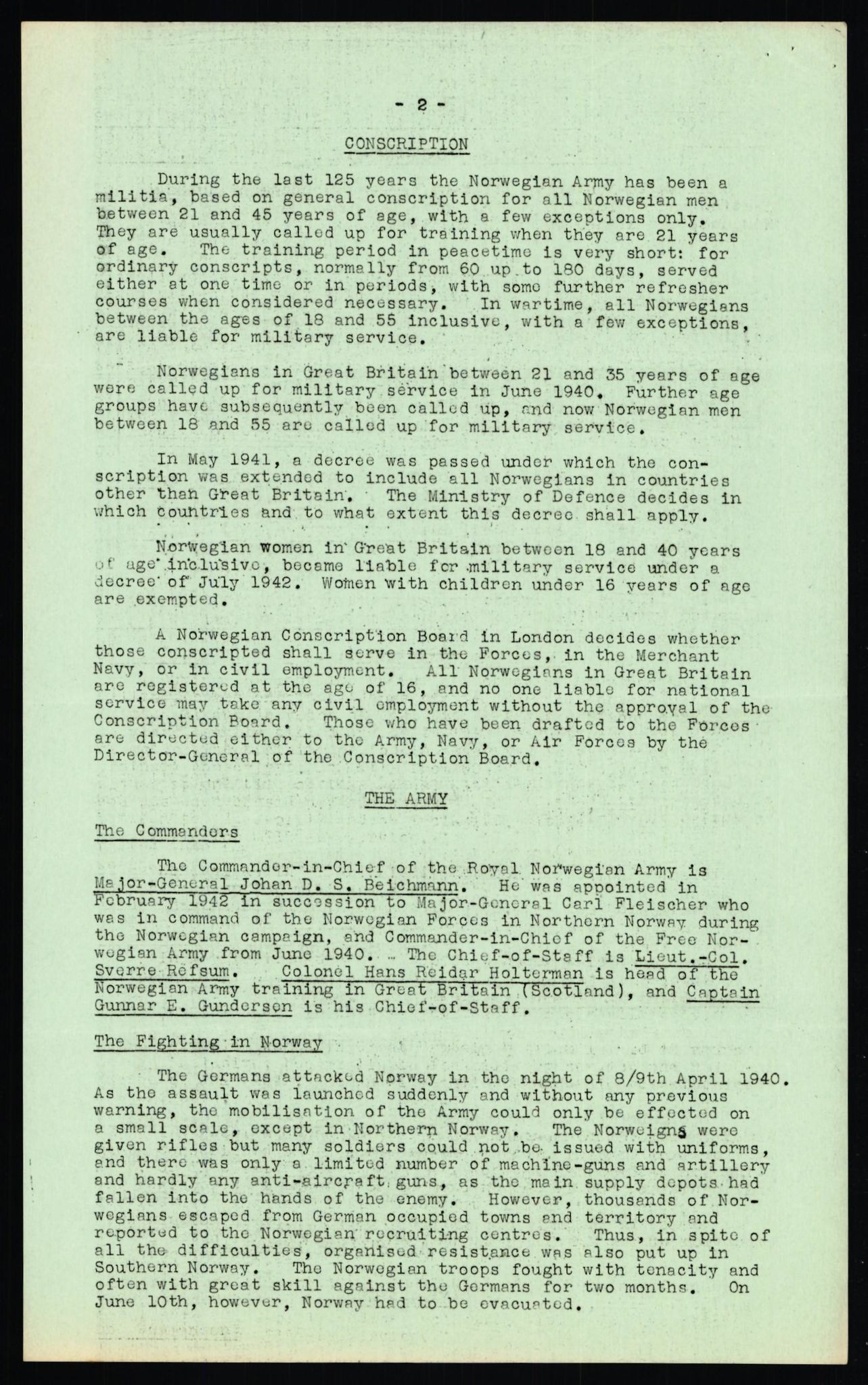 Forsvaret, Forsvarets krigshistoriske avdeling, RA/RAFA-2017/Y/Yf/L0210: II.C.11.2130-2136 - Den norske regjering i London., 1940-1959, p. 266