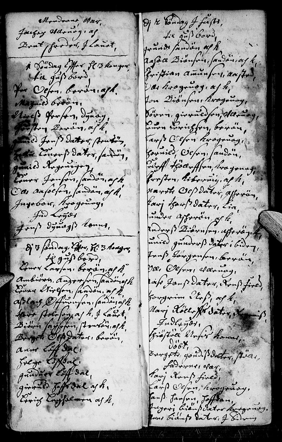 Dypvåg sokneprestkontor, AV/SAK-1111-0007/F/Fb/Fba/L0002: Parish register (copy) no. B 2, 1707-1721, p. 9