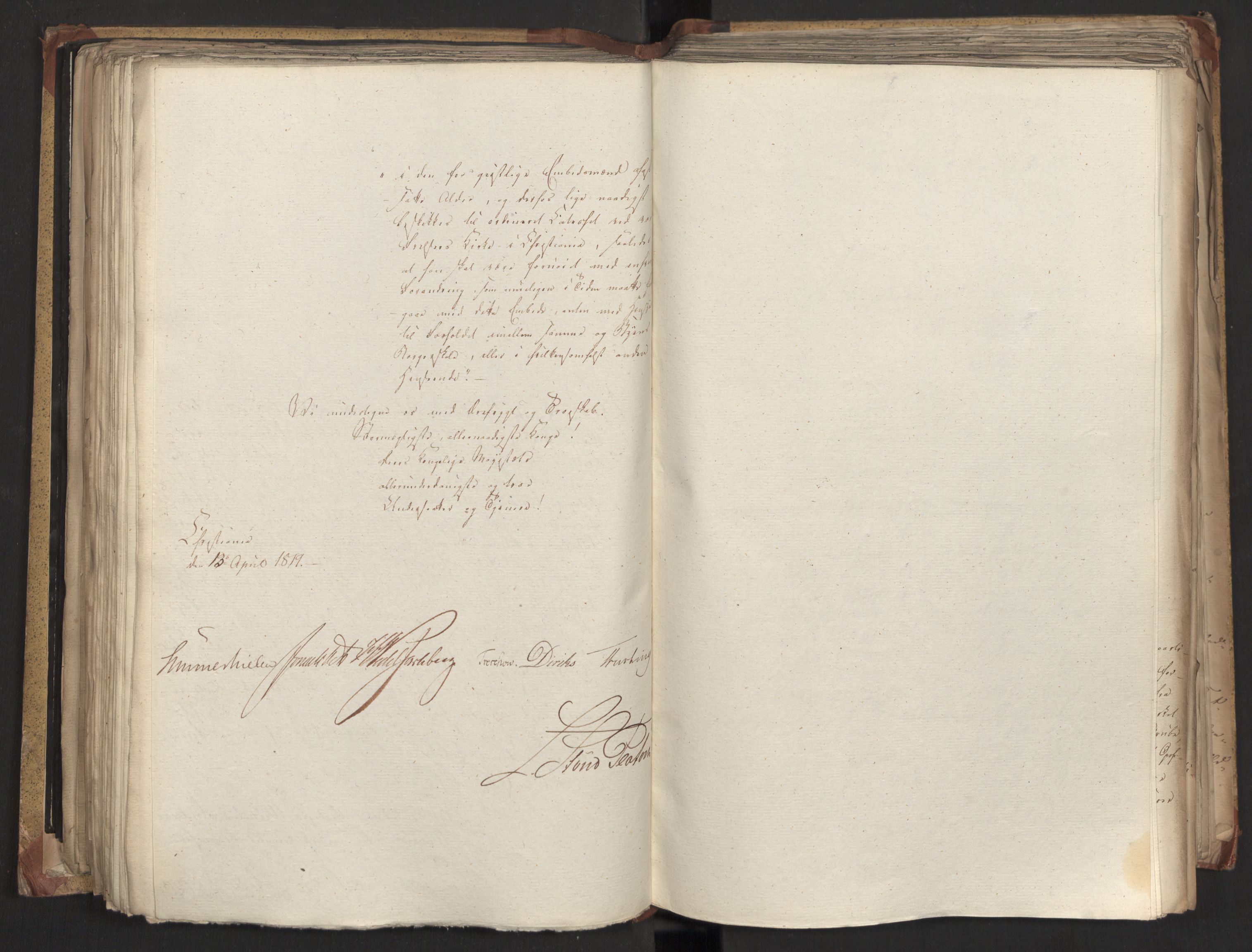 Statsrådsavdelingen i Stockholm, AV/RA-S-1003/D/Da/L0018: Regjeringsinnstillinger nr. 3599-3855, 1819, p. 259