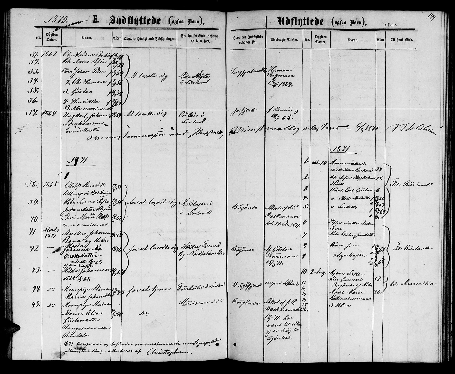 Sør-Varanger sokneprestkontor, AV/SATØ-S-1331/H/Hb/L0001klokker: Parish register (copy) no. 1, 1863-1872, p. 149